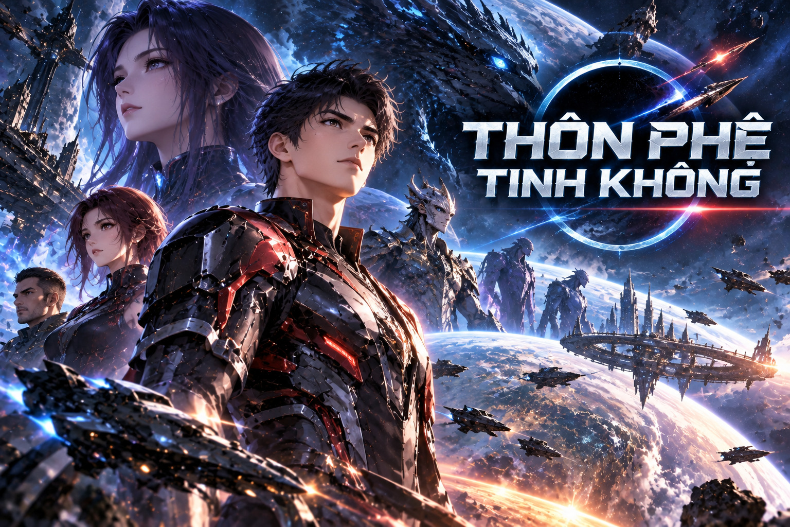Hành trình La Phong từ Trái Đất vươn ra vũ trụ, không ngừng tu luyện, tiến hóa và khám phá những nền văn minh giữa tinh không