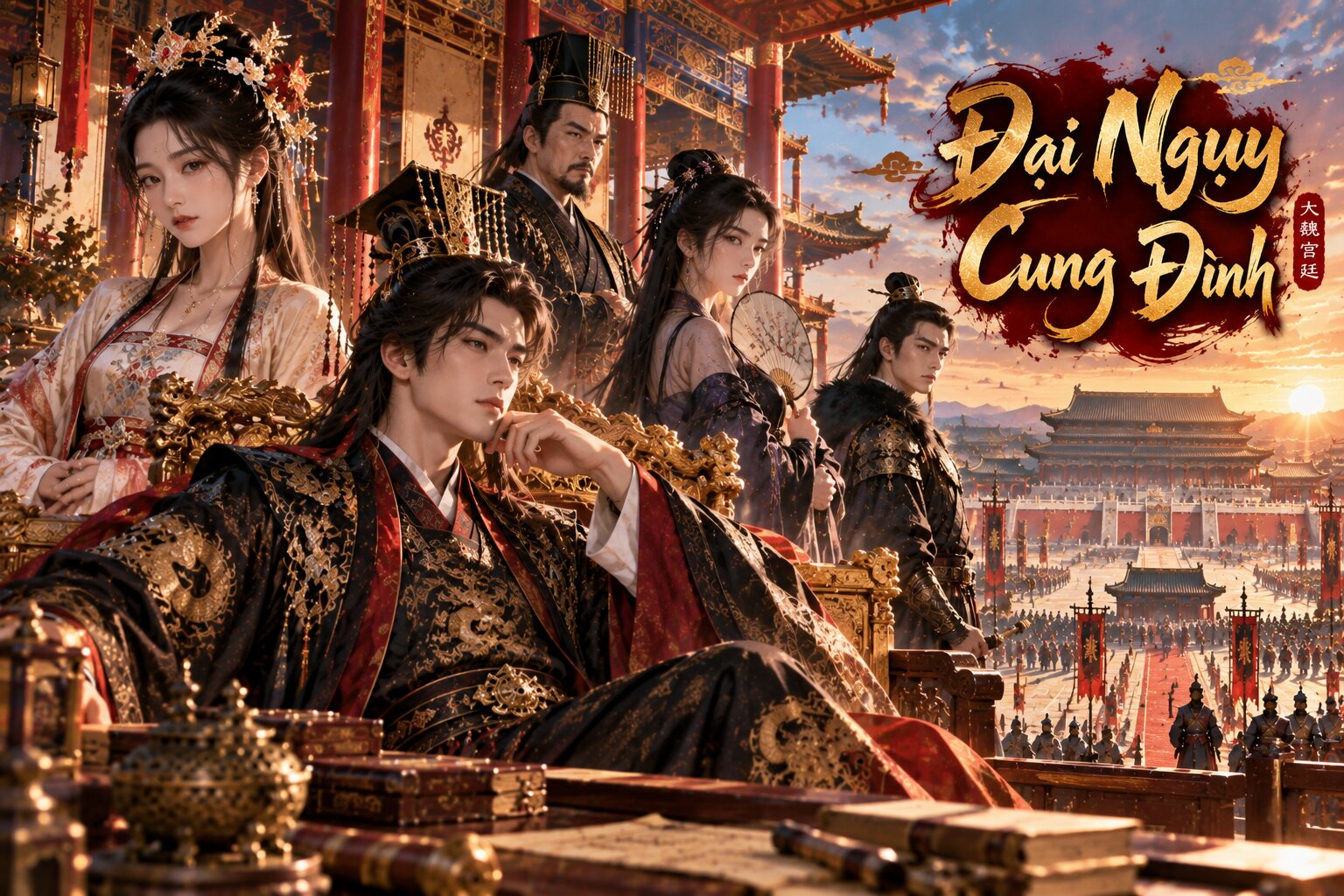 Triệu Hoằng Nhuận trưởng thành giữa chốn cung đình, dùng trí tuệ và mưu lược để đối mặt những tranh đấu quyền lực