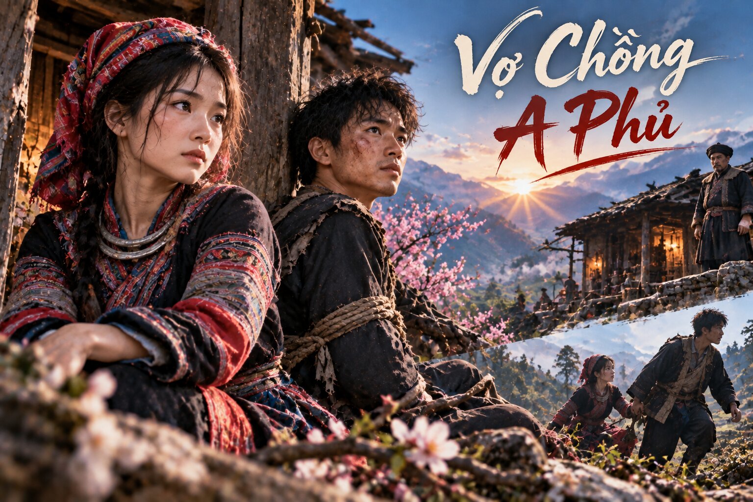 Vợ Chồng A Phủ kể hành trình Mị và A Phủ thoát khỏi áp bức, tìm đến tự do giữa núi rừng Tây Bắc hùng vĩ