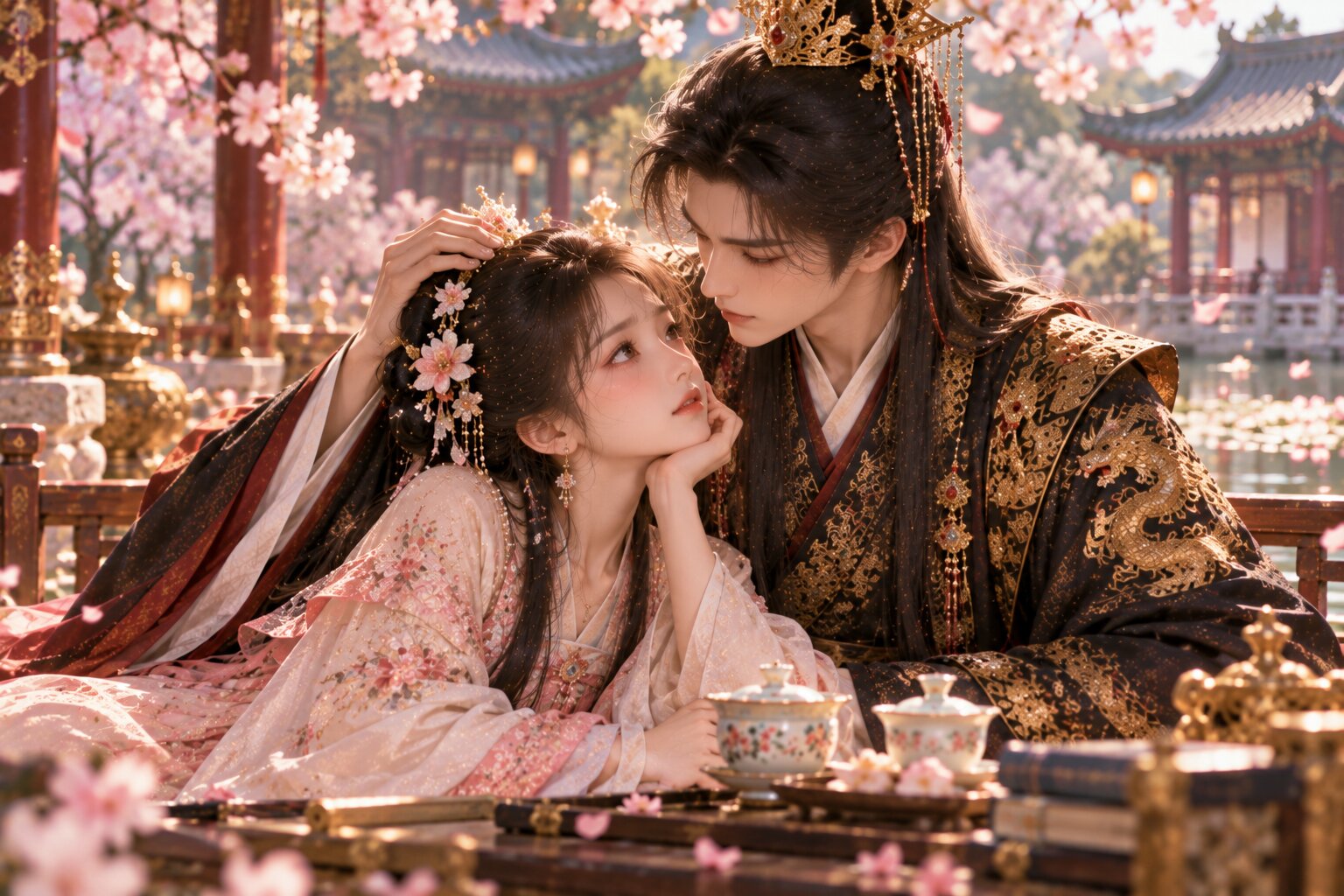 Từ những năm tháng ở vương phủ đến khi Kỳ Sùng trở thành Hoàng đế, mối quan hệ giữa hai người dần phát triển thành tình yêu.