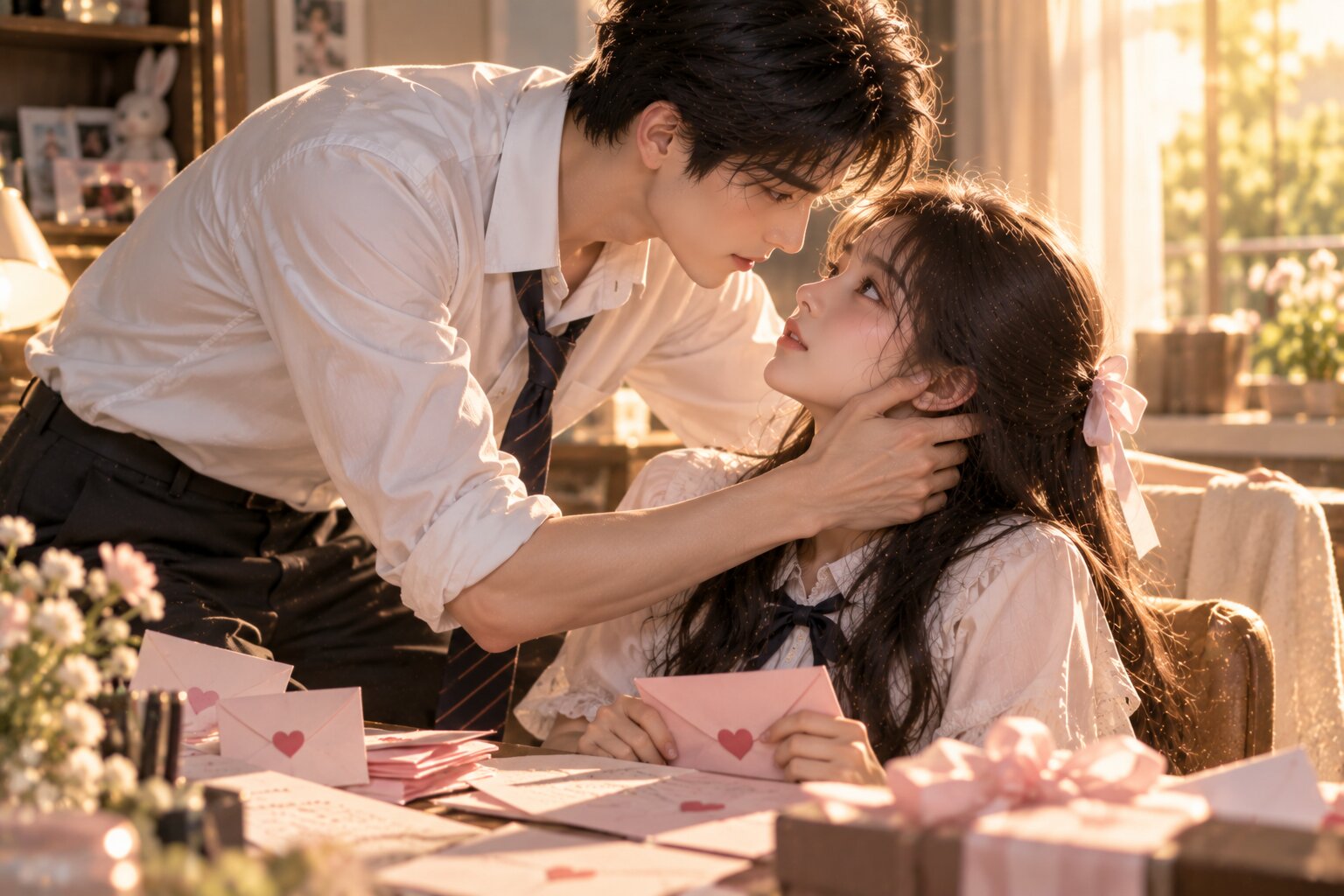Sau những năm tháng che giấu tình cảm, Cố Tần cuối cùng cũng chủ động bày tỏ tình yêu với Mục Sở