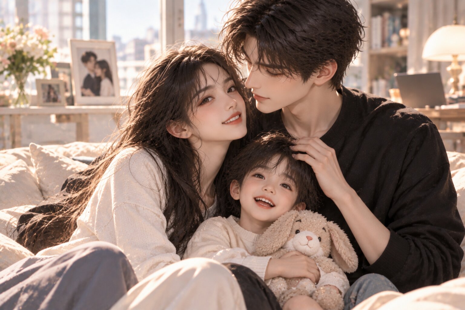 Sau những năm tháng thanh xuân tại trường Gia Thủy, Đường Nhân và Lục Trì cuối cùng xây dựng một gia đình hạnh phúc bên nhau