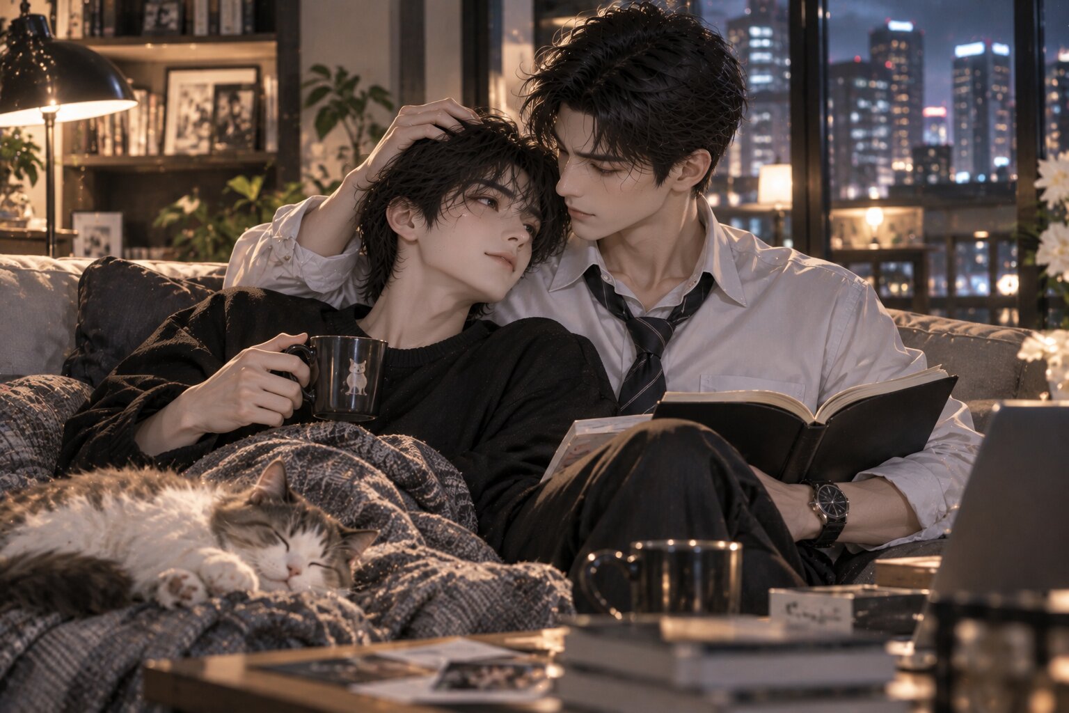 Sau khi những vụ án khép lại, Phí Độ và Lạc Văn Chu trở về cuộc sống bình thường và thực sự có một mái nhà chung