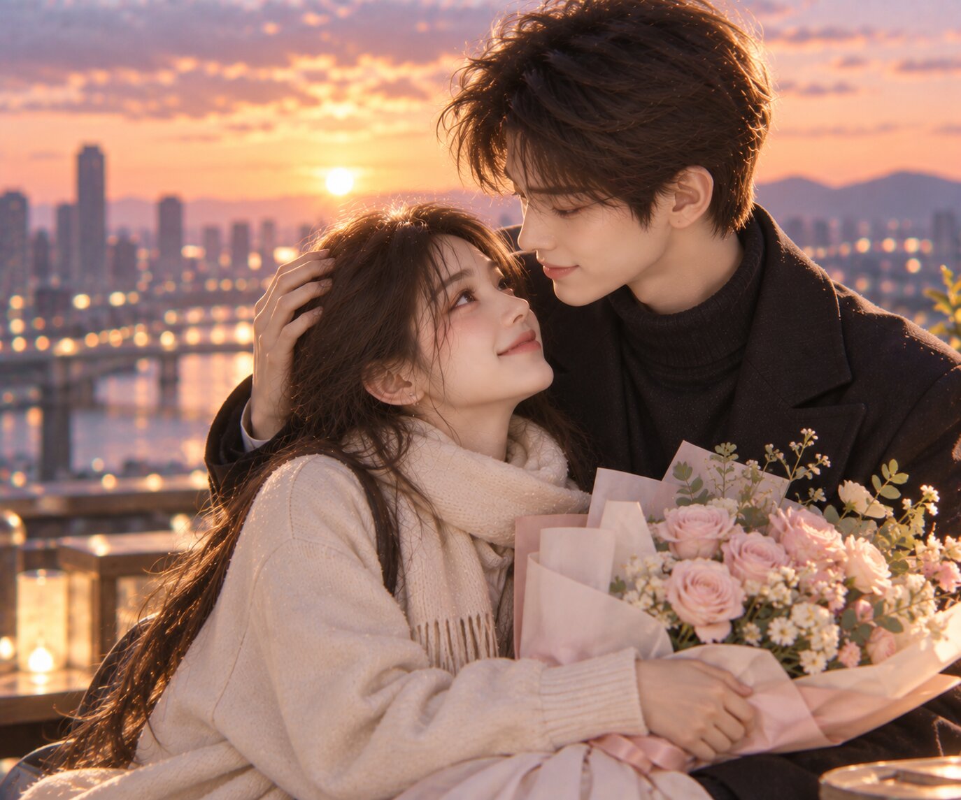 Sau nhiều năm yêu thương, tổn thương và xa cách, hai người cuối cùng buông bỏ những khúc mắc cũ để lựa chọn ở lại bên nhau