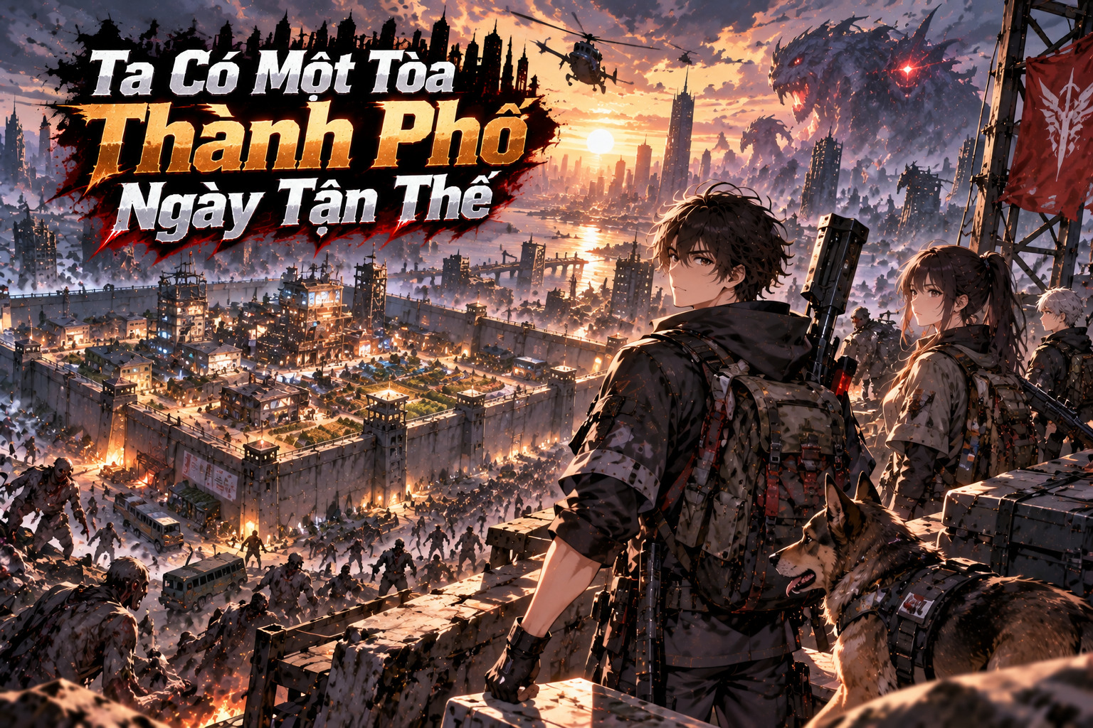 Hành trình sinh tồn giữa thế giới tận thế, nơi nhân vật chính xây dựng thành phố, thu thập tài nguyên và đối mặt vô số hiểm nguy