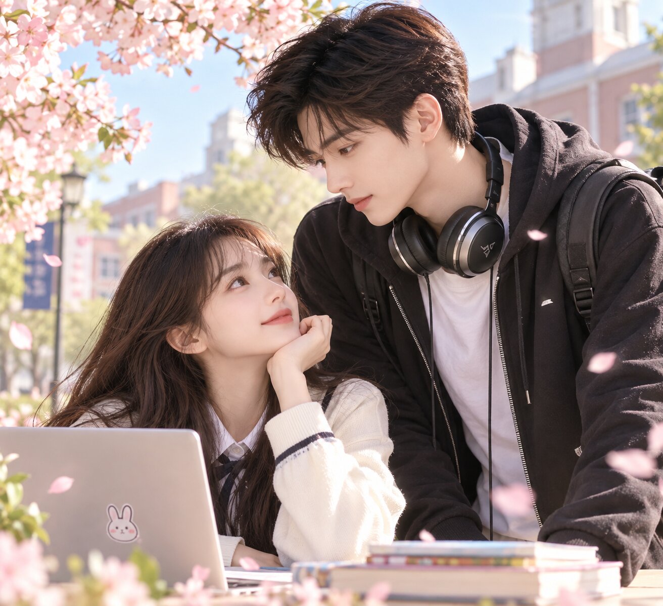 Bối Vy Vy và Tiêu Nại từ thế giới game bước ra đời thực, viết nên chuyện tình thanh xuân nhẹ nhàng và đầy ngọt ngào