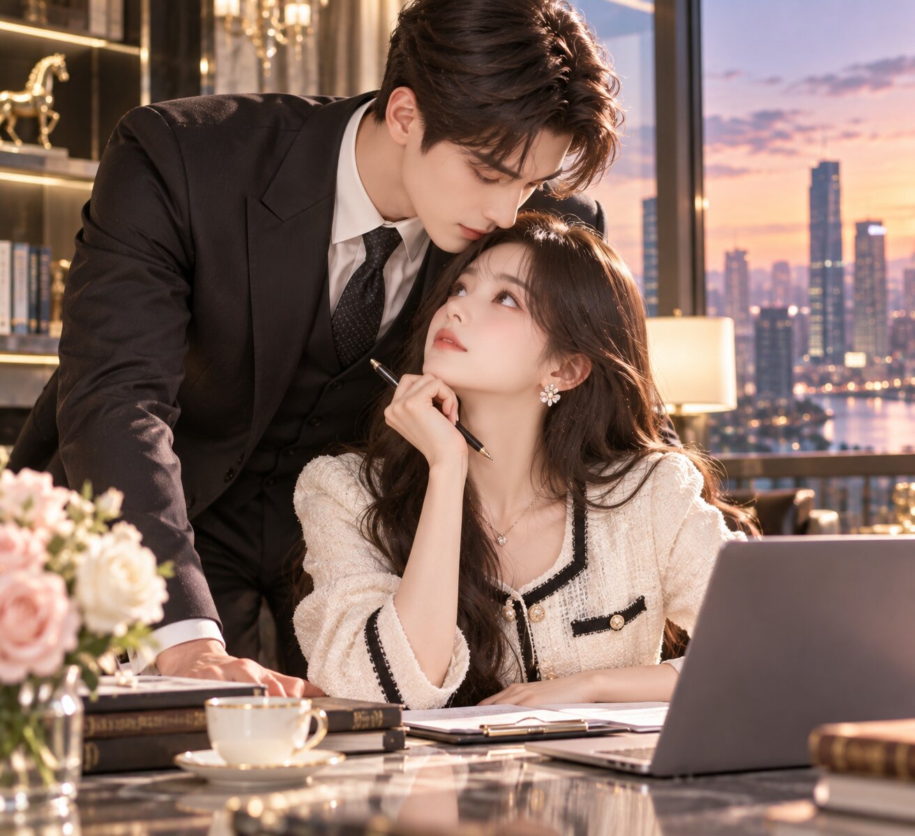 Nữ chính bước vào gia đình giàu có, đối mặt những mối quan hệ phức tạp và từng bước tìm cách xây dựng cuộc sống riêng