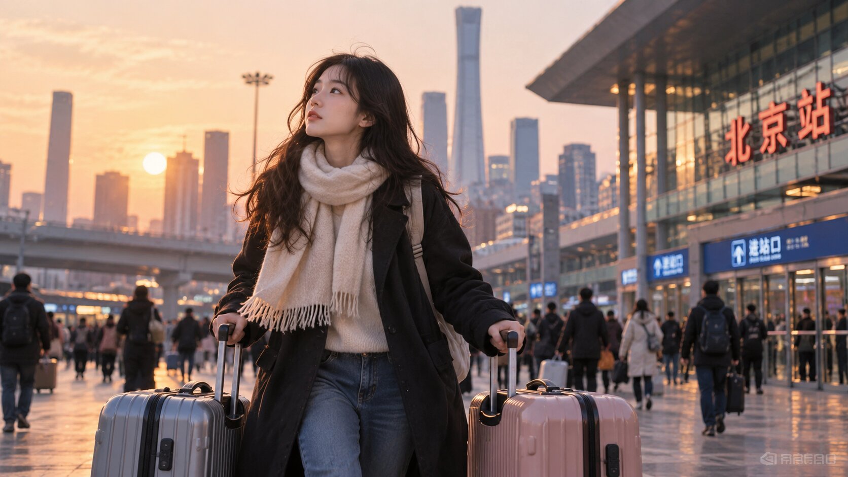 Ở tuổi hai mươi hai, Thượng Chi Đào mang theo hai chiếc vali và bắt đầu cuộc sống hoàn toàn mới tại Bắc Kinh