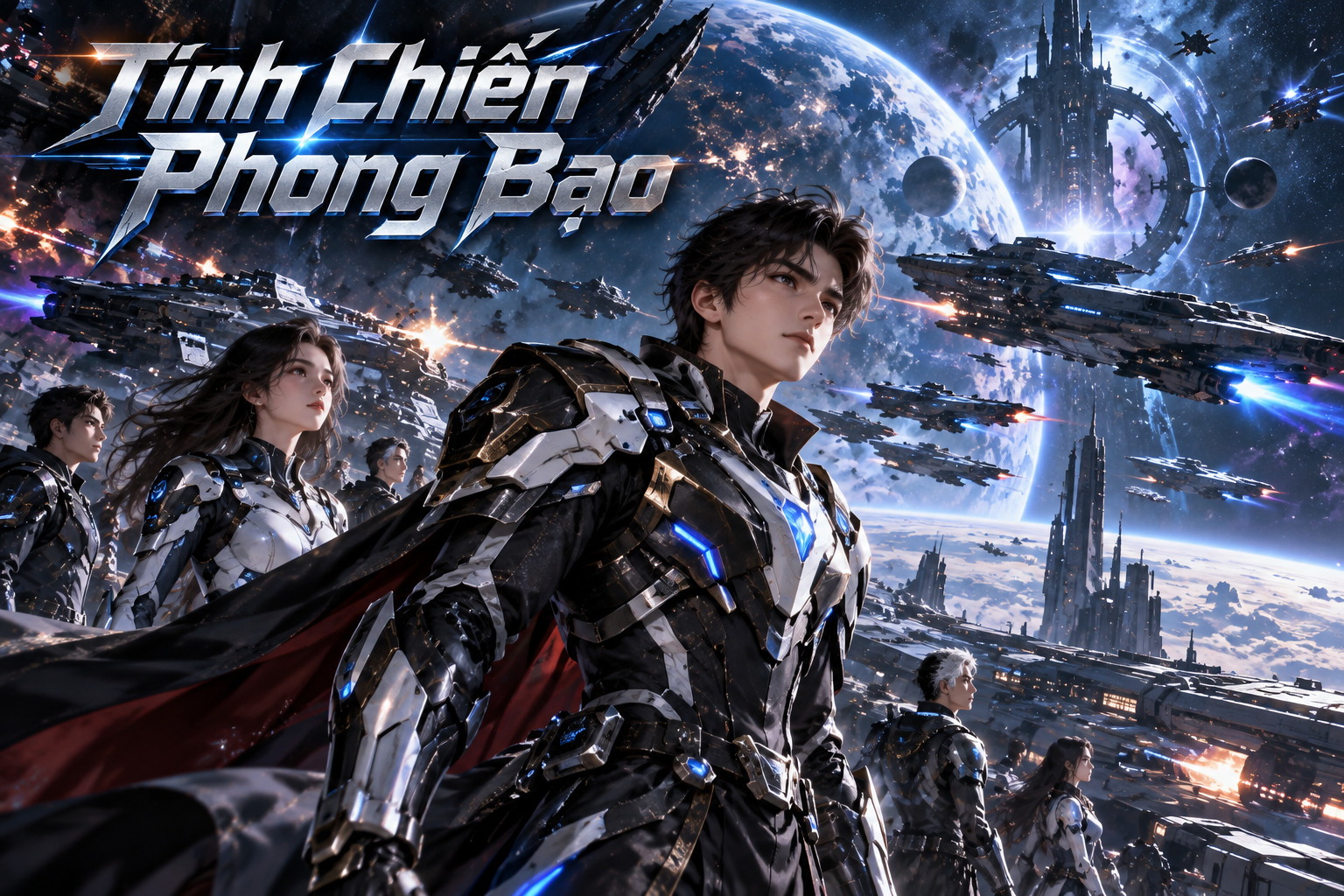 Hành trình Vương Tranh bước vào thế giới cơ giáp, rèn luyện sức mạnh và tham gia những trận chiến khốc liệt giữa các vì sao