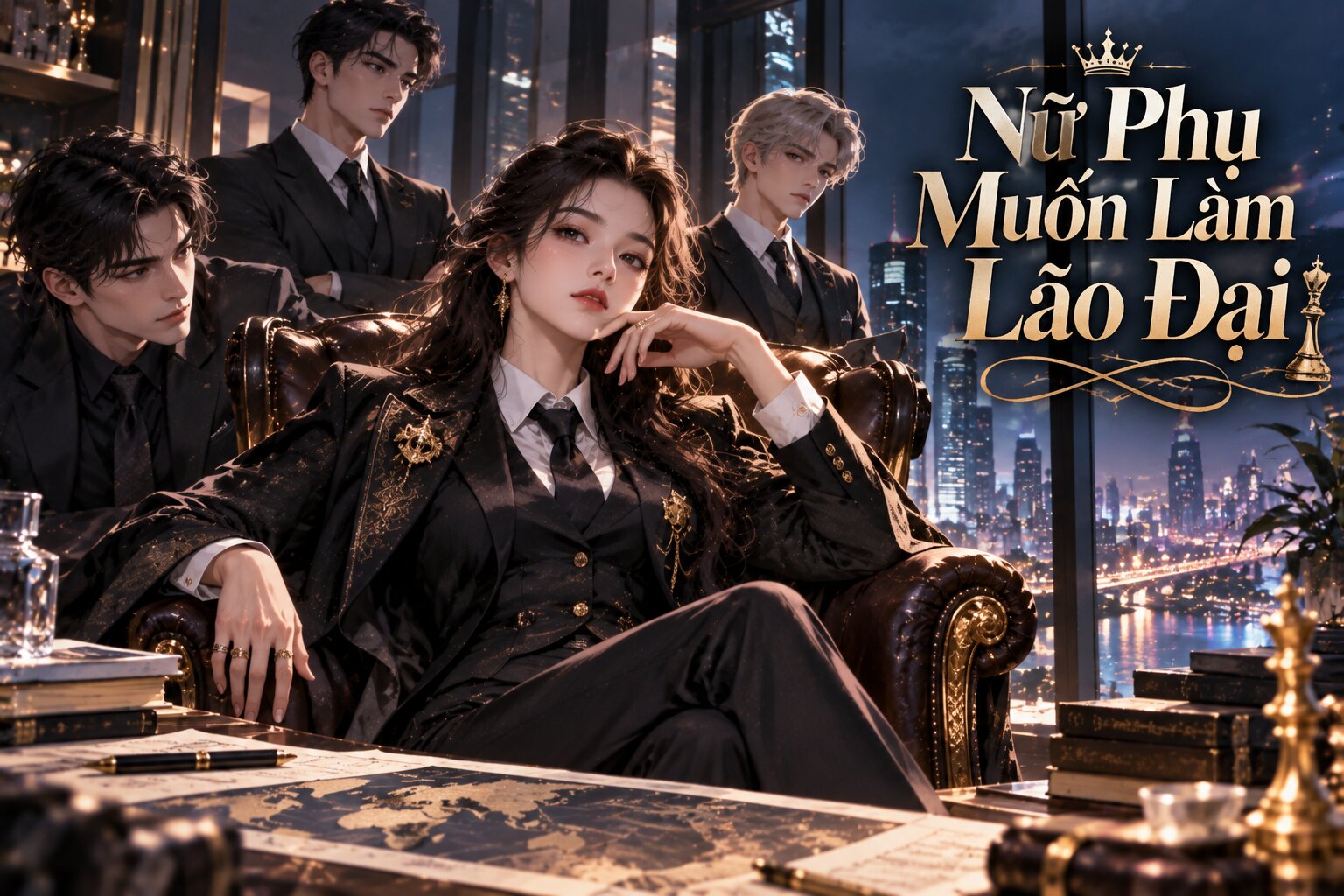 Nữ Phụ Muốn Làm Lão Đại kể hành trình nữ chính từng bước trở nên mạnh mẽ, tự quyết định tương lai và số phận