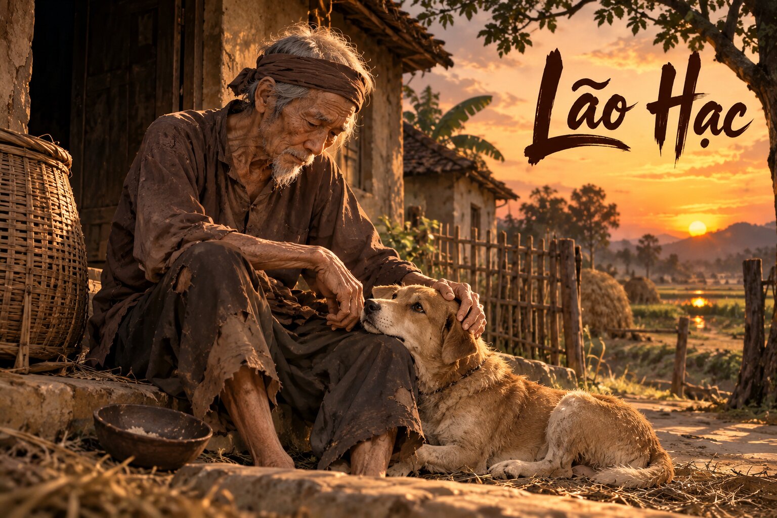 Lão Hạc kể về người nông dân nghèo giàu lòng tự trọng, sống cô độc và dành tình thương sâu sắc cho người con trai