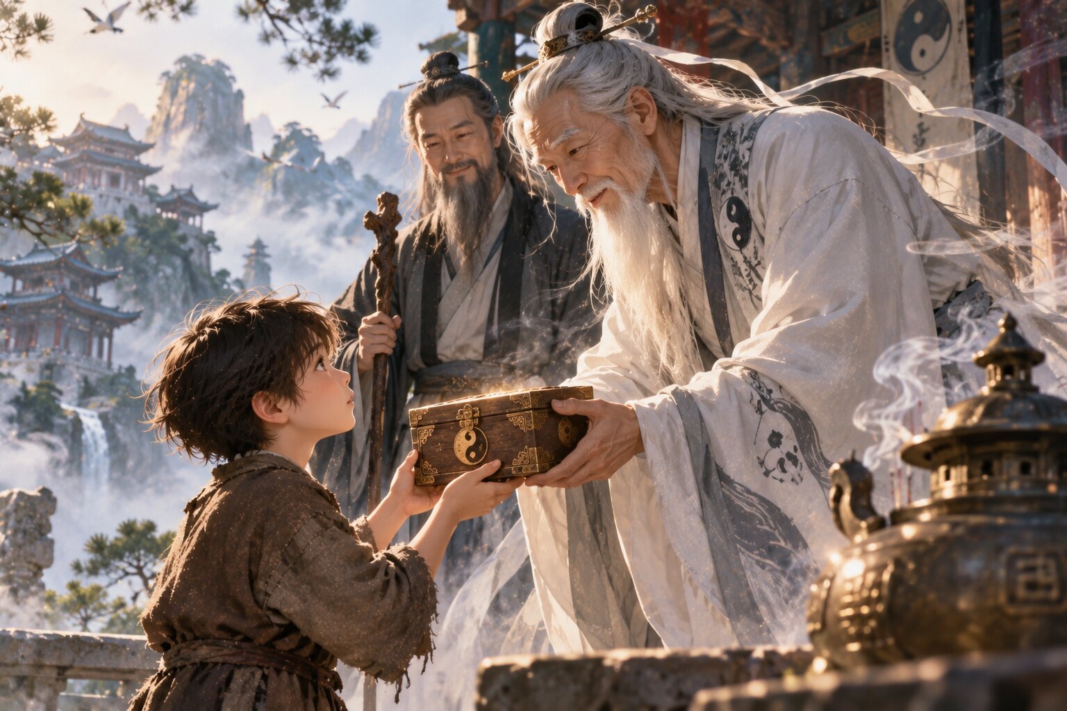Món Quà Của Các Đạo Sĩ kể về đôi vợ chồng nghèo sẵn sàng hy sinh điều quý giá để dành tặng món quà cho nhau