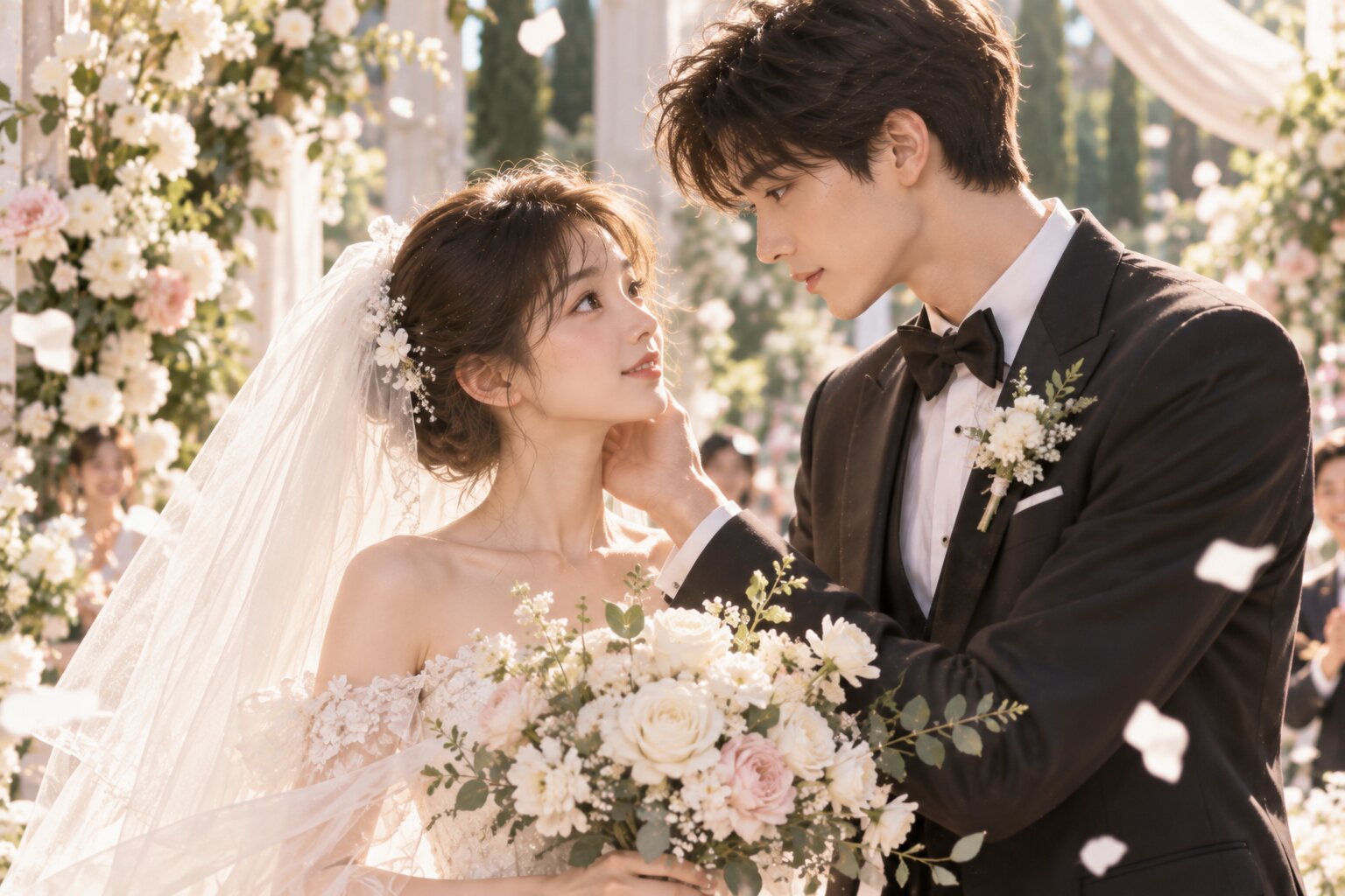 Sau nhiều năm yêu thầm và chia xa, Hướng Noãn cuối cùng cũng có được hạnh phúc bên Lạc Hạ.