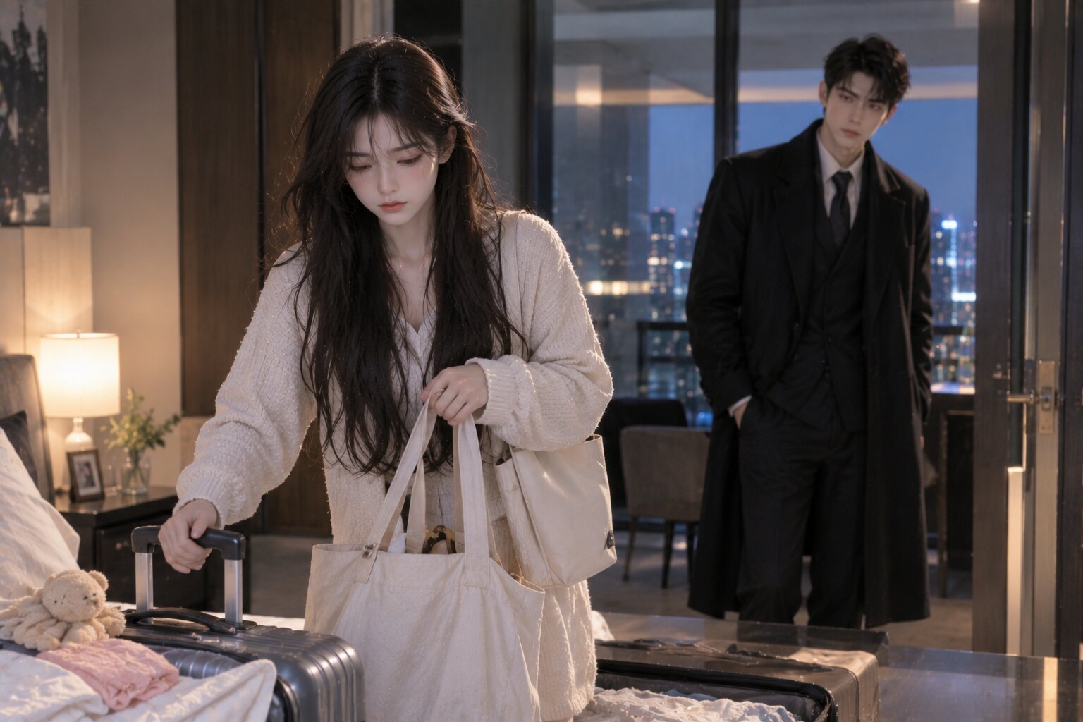 Những hiểu lầm khiến cô cho rằng mình chỉ là người được anh chăm sóc, vì vậy cô quyết định rời khỏi nơi từng được xem là mái nhà