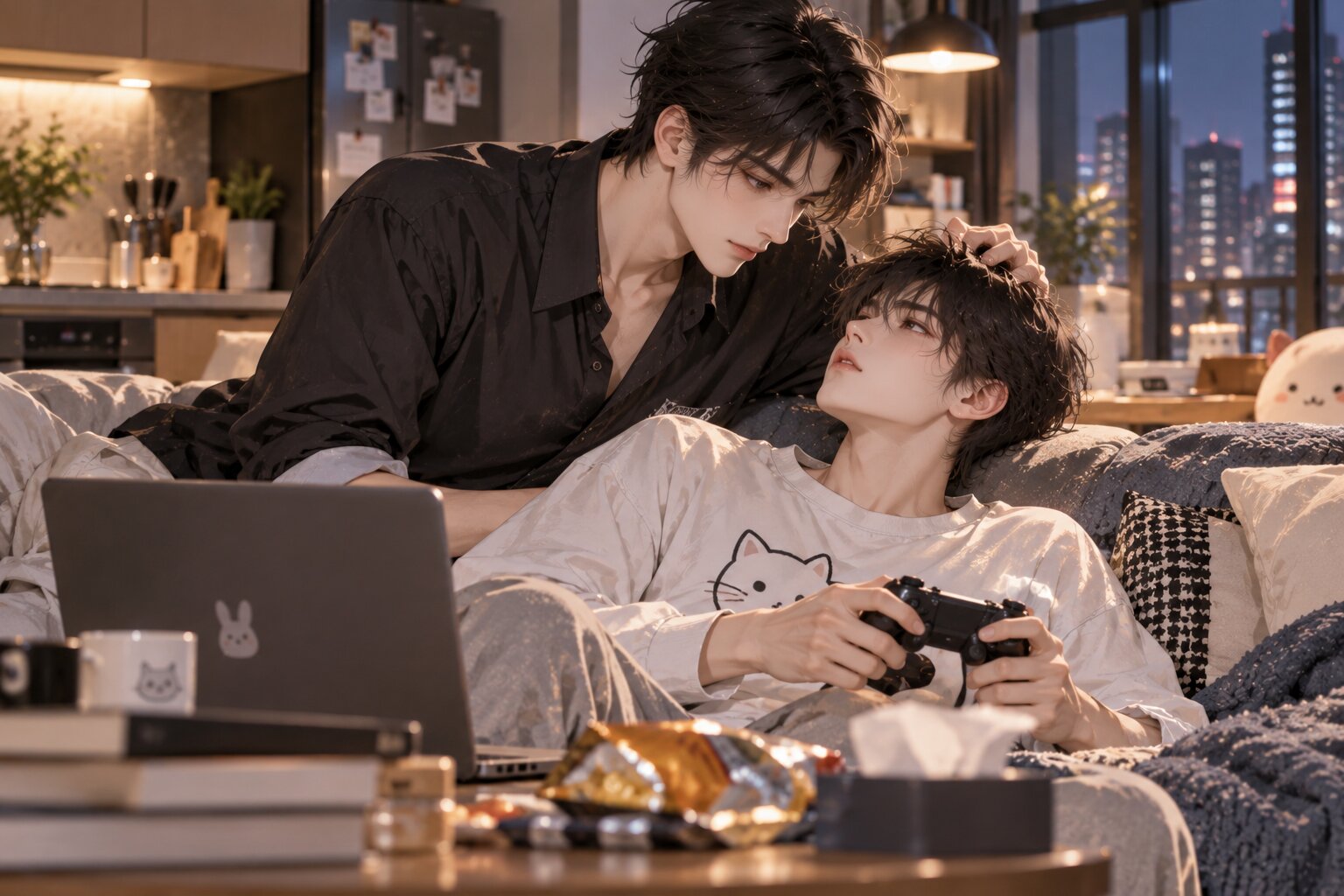 Từ một thỏa thuận bao nuôi kỳ lạ, Tần Mãn dần bước vào cuộc sống thường ngày của Kỷ Nhiên và khiến cậu không ngừng bối rối