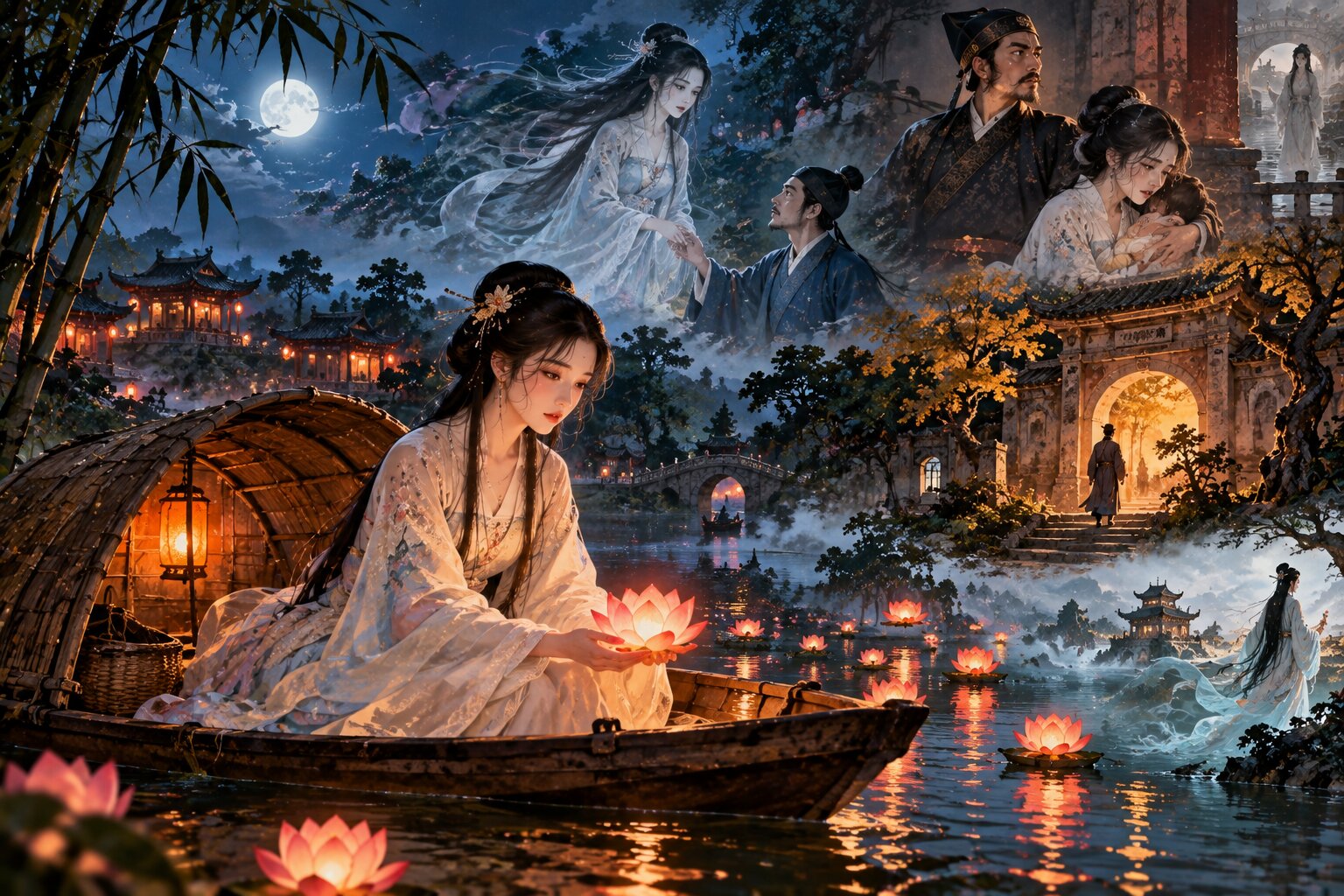 Tập truyện kỳ ảo đưa người đọc vào thế giới ma quỷ, thần tiên và những số phận con người giữa xã hội phong kiến xưa