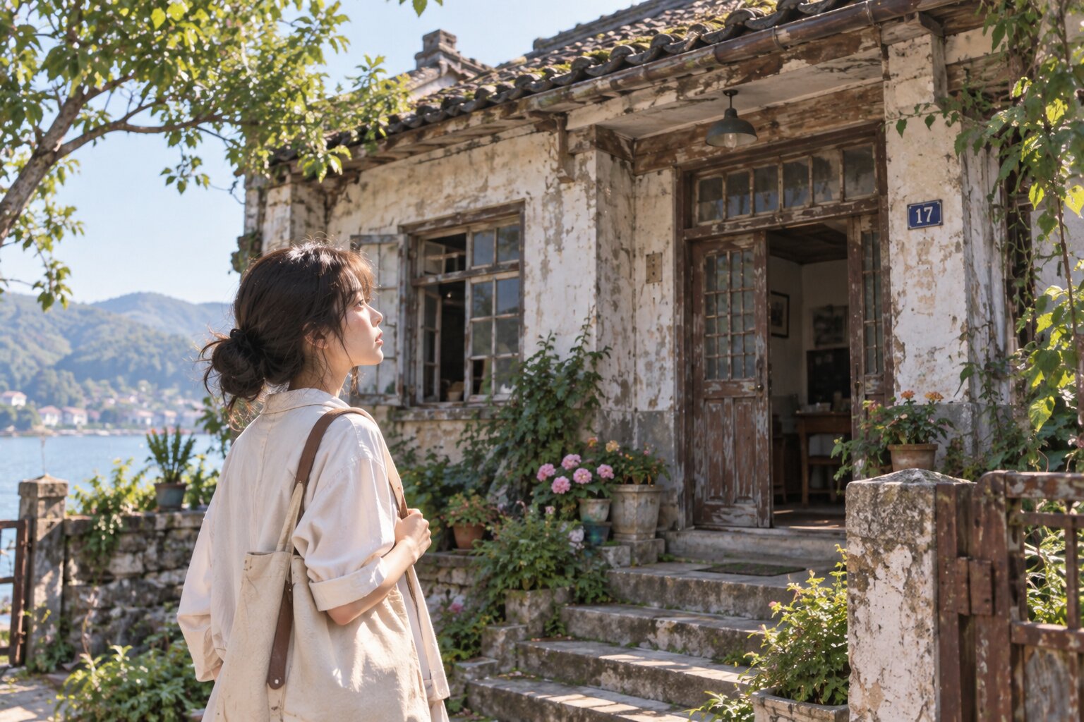 Căn nhà cũ trên cù lao Hà Diệp trở thành tài sản thuộc về riêng Trình Nặc và cũng là nơi cô quyết định bắt đầu lại cuộc đời