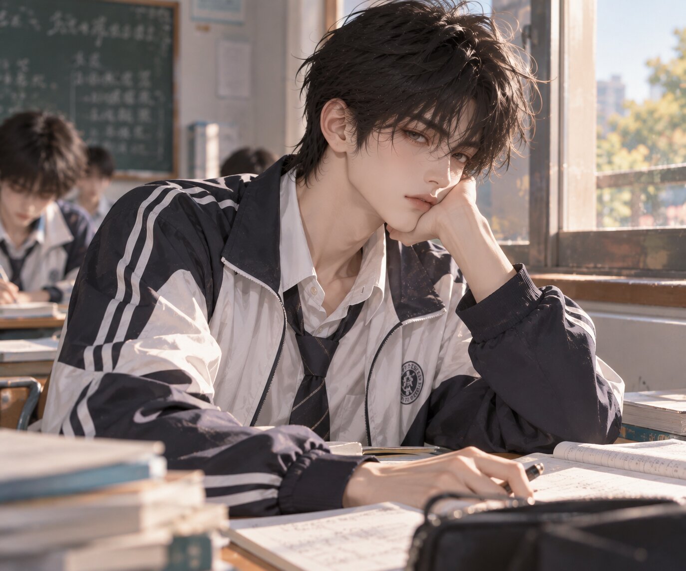 Tạ Du nổi tiếng là học sinh cá biệt lạnh lùng của trường Lập Dương, nhưng thực chất luôn cố tình che giấu thành tích học tập xuất sắc