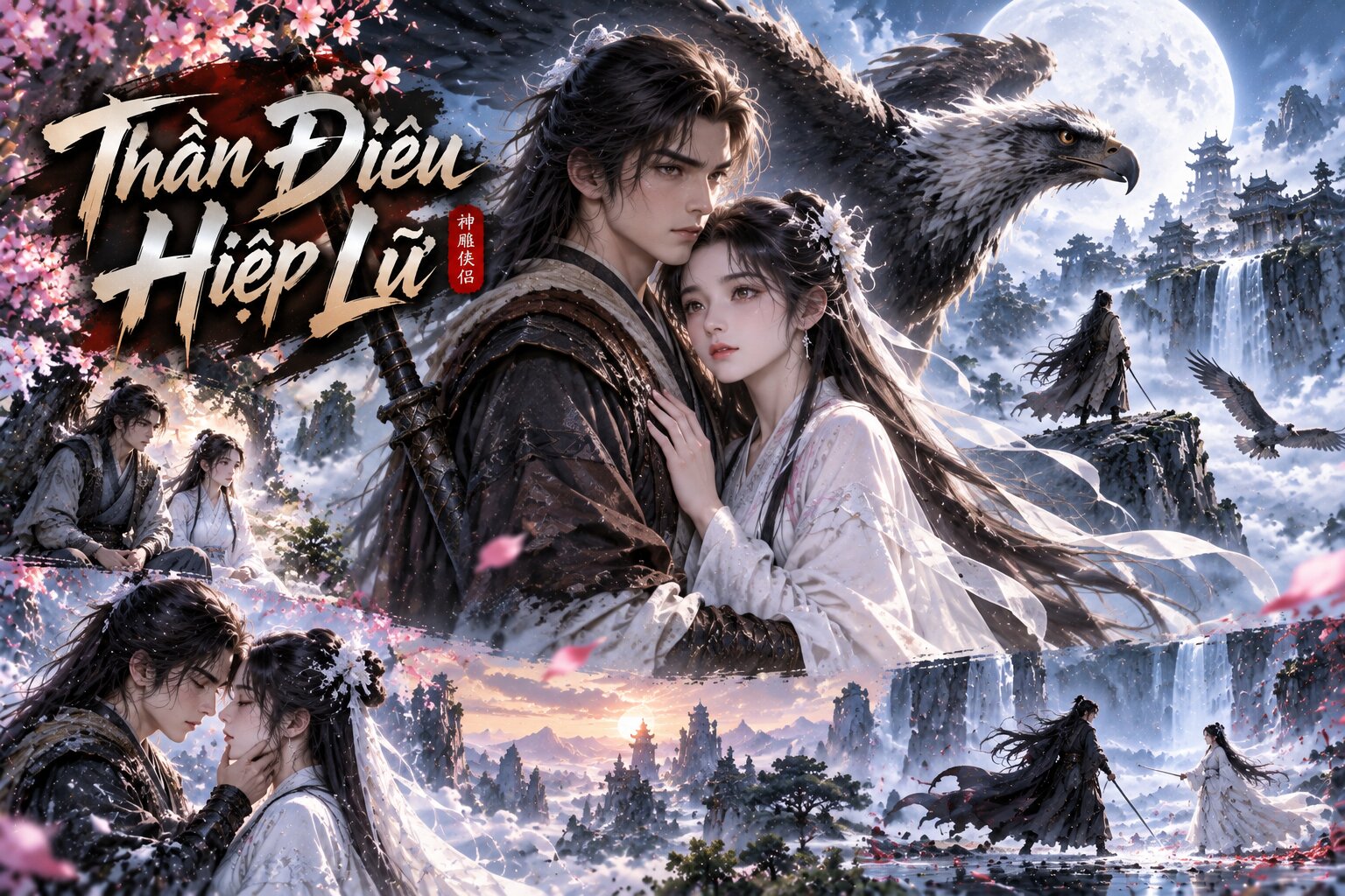 Dương Quá và Tiểu Long Nữ vượt qua chia ly cùng sóng gió giang hồ, viết nên mối tình sâu đậm và đầy cảm động
