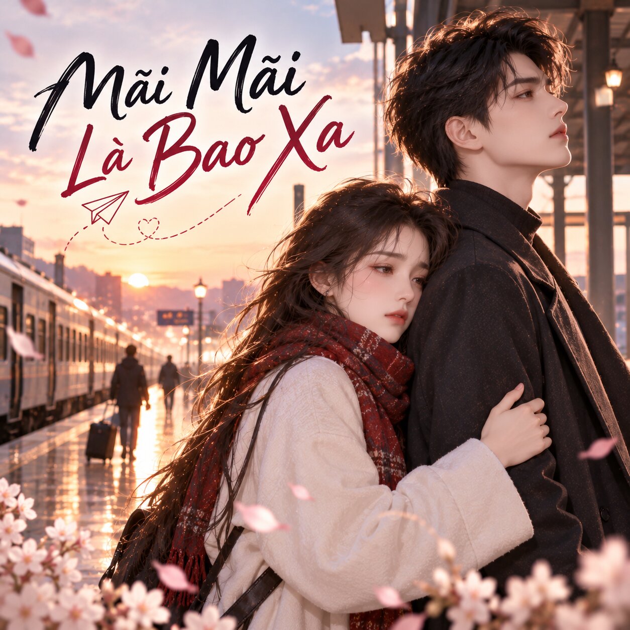 Bạch Lăng Lăng và Dương Lam Hàng từ những cuộc trò chuyện trực tuyến dần bước vào chuyện tình lãng mạn ngoài đời thực
