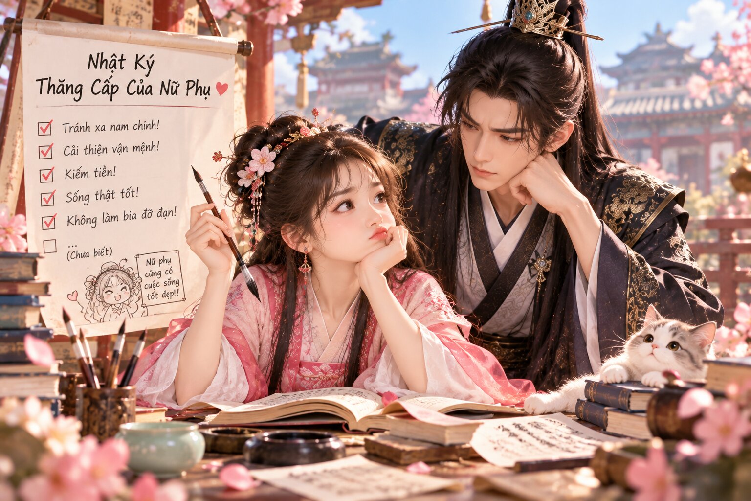 Nữ phụ bước vào hành trình thay đổi số phận, vượt qua những tình huống tréo ngoe bằng sự thông minh và tinh thần lạc quan