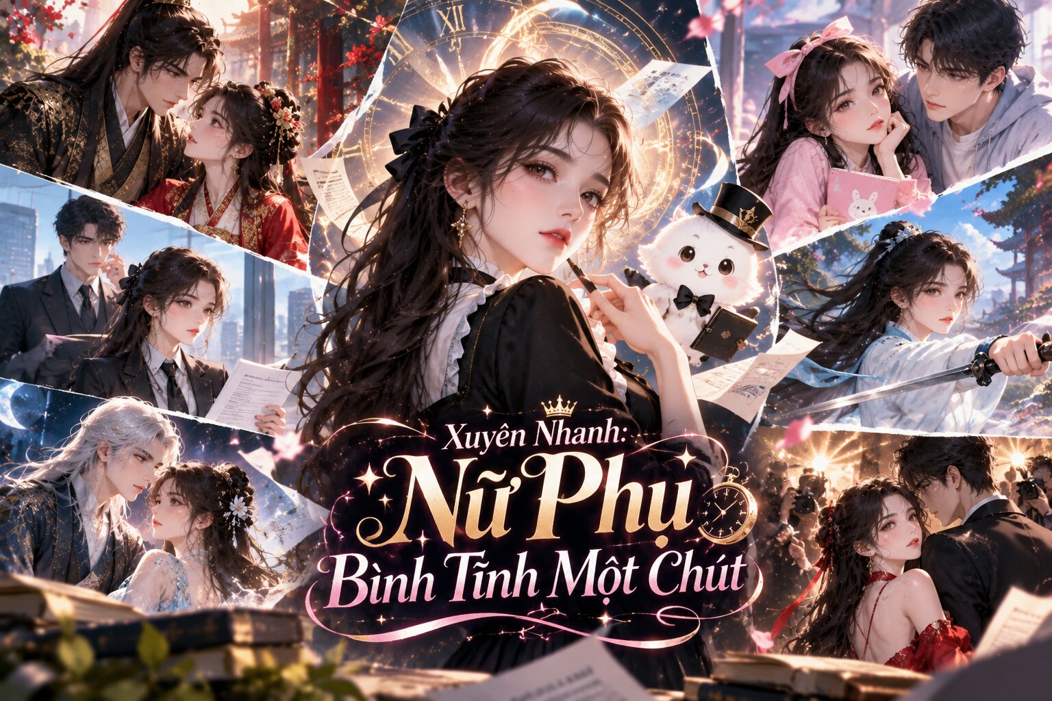 Xuyên Nhanh: Nữ Phụ Bình Tĩnh Một Chút kể hành trình nữ chính đi qua nhiều thế giới và đối mặt vô số nhiệm vụ