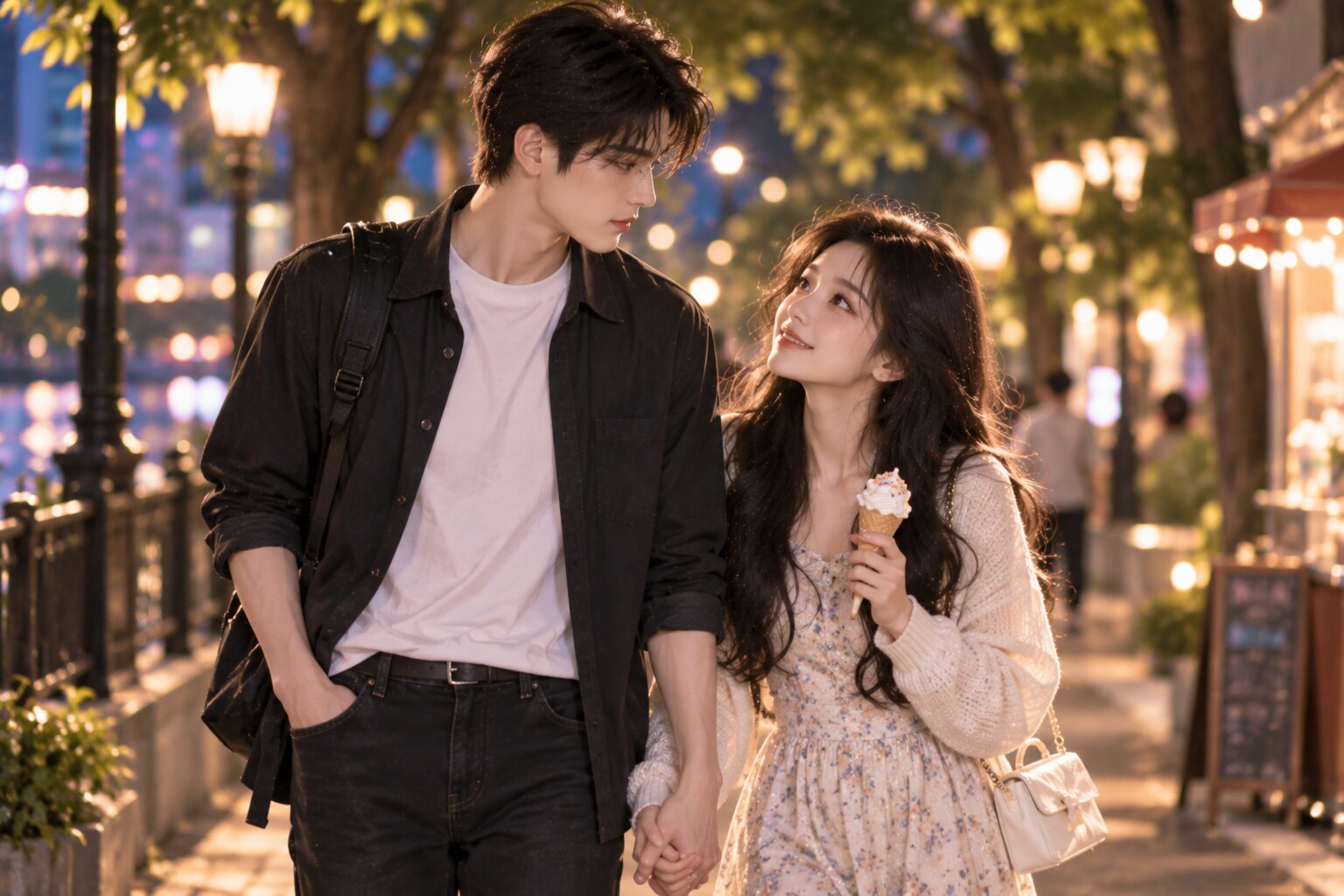  Những ngày tháng bên nhau giúp Trình Tiêu và Chu Thanh Dao cảm nhận được niềm vui giản dị của tình yêu tuổi trẻ