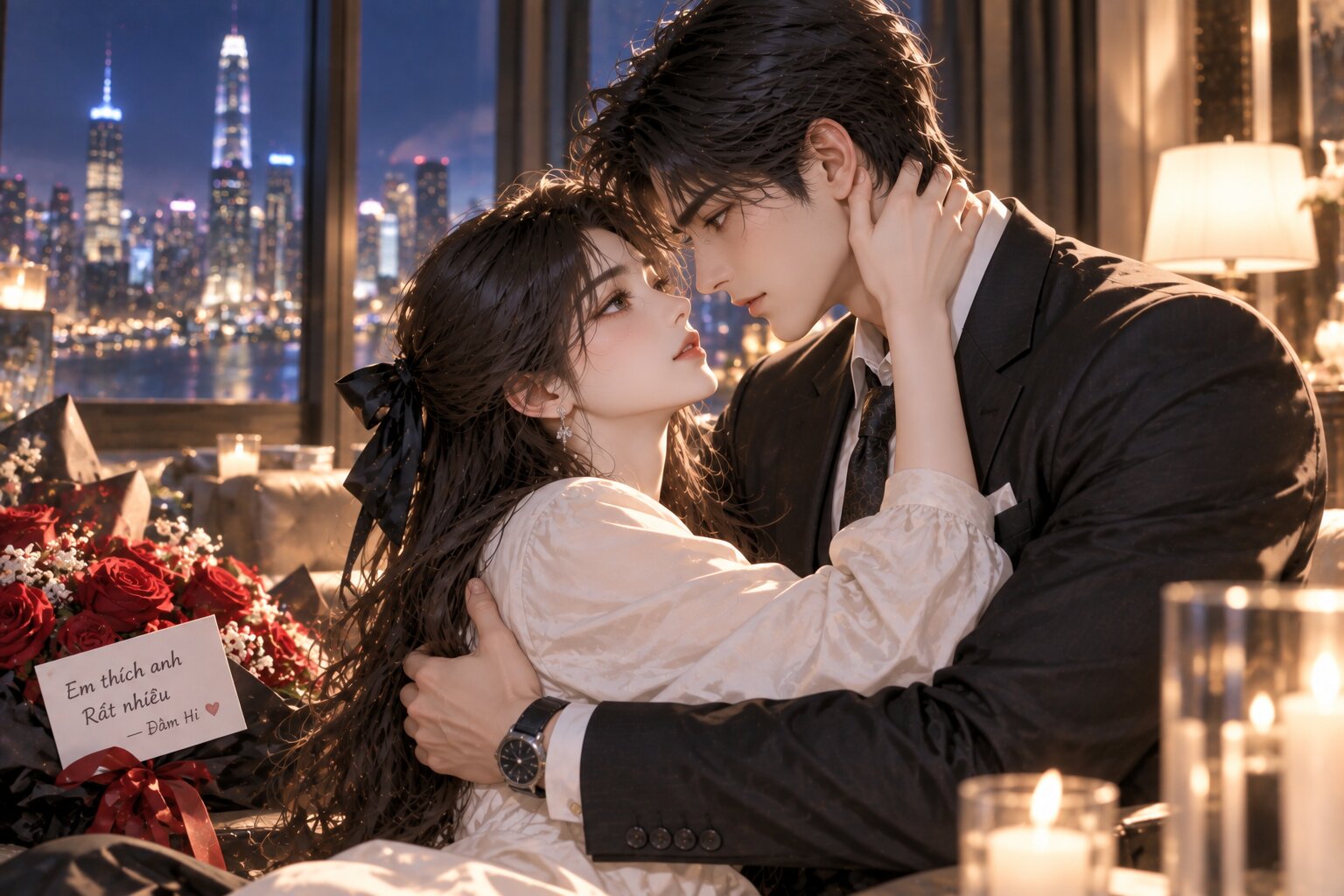 Sau thời gian liên tục thăm dò và trêu chọc, Đàm Hi cuối cùng cũng khiến Lục Chinh lạnh lùng thực sự rung động