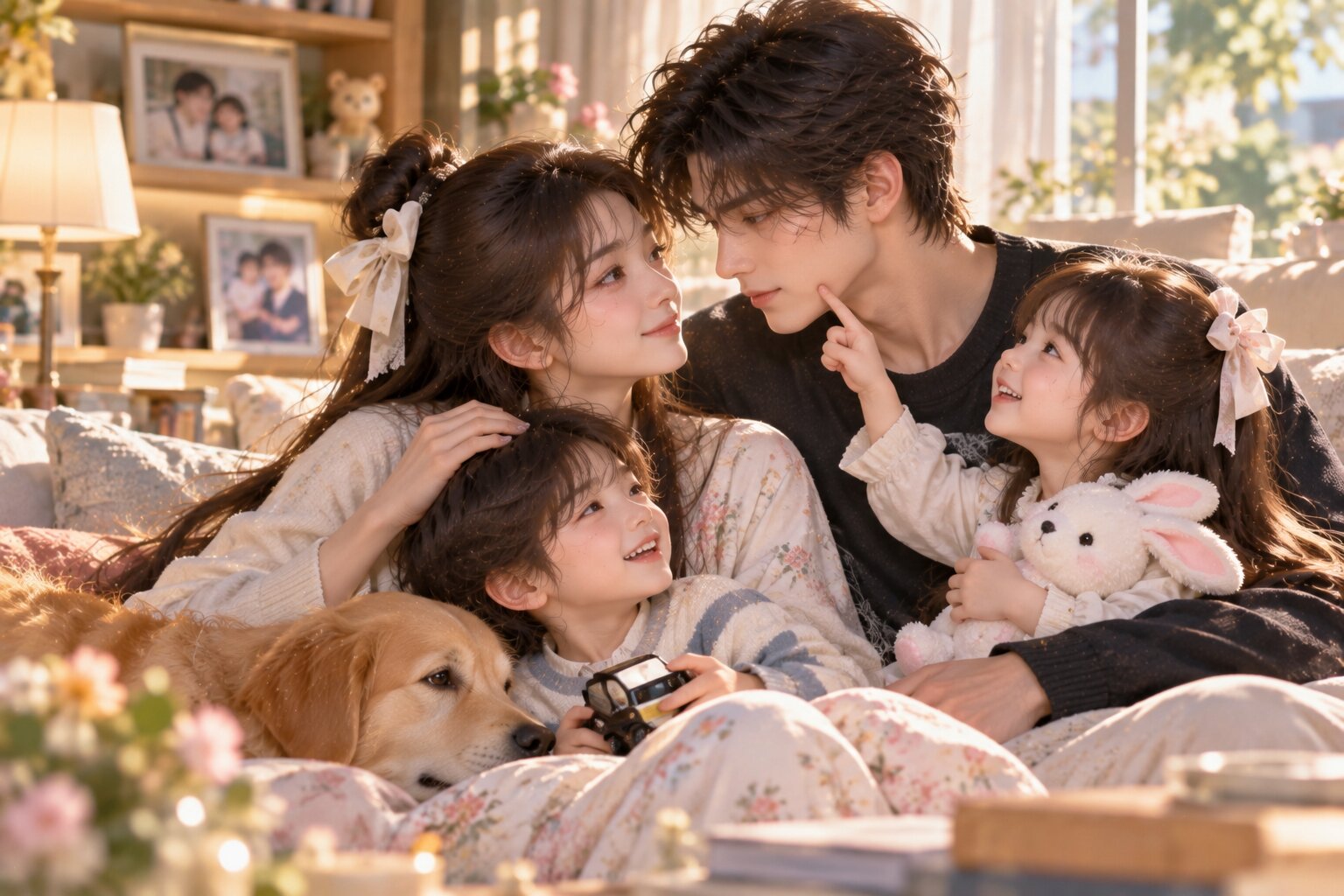 Sau hành trình dài từ thanh xuân đến hôn nhân, Thích Ánh và Quý Nhượng cuối cùng có một gia đình nhỏ hạnh phúc