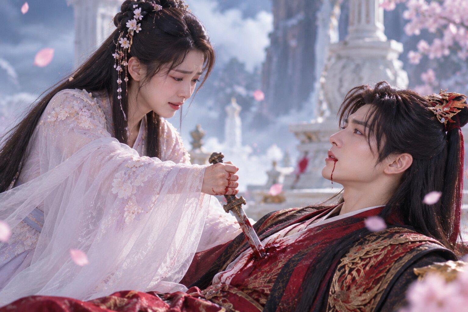 Vì hiểu lầm và thù hận, Cẩm Mịch tự tay gây ra bi kịch lớn nhất trong chuyện tình của mình với Húc Phượng
