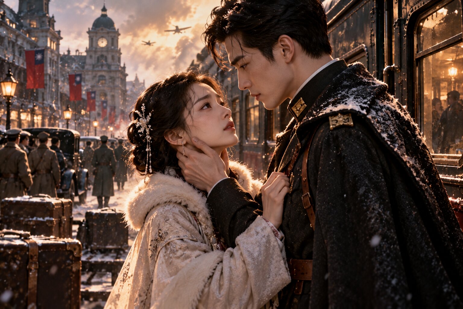 Tình yêu giữa Doãn Tĩnh Uyển và Mộ Dung Phong nảy nở giữa thời loạn, nhưng phải đối mặt với chia ly và nhiều lựa chọn