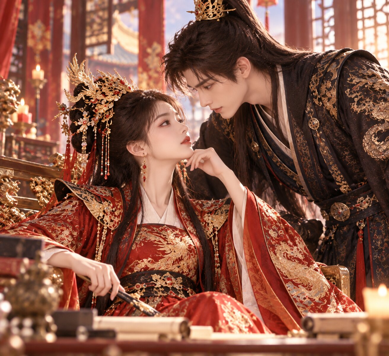 Nữ chính che giấu thân phận giữa chốn cung đình, đối mặt quyền lực và tình cảm qua hàng loạt tình huống bất ngờ, thú vị