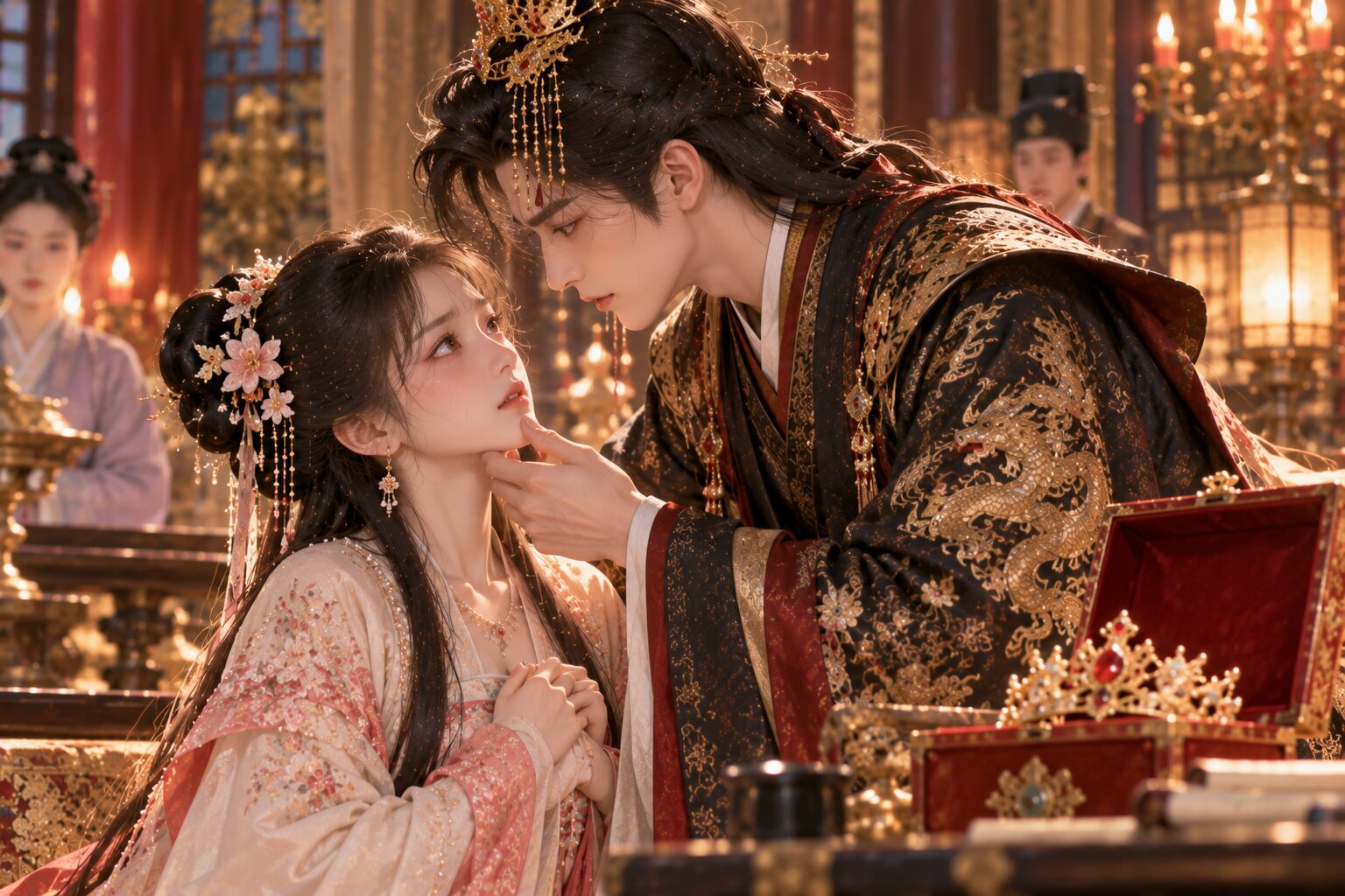 Kỳ Sùng muốn A Trăn trở thành Hoàng hậu, nhưng nàng vẫn có những giận dỗi và do dự riêng.