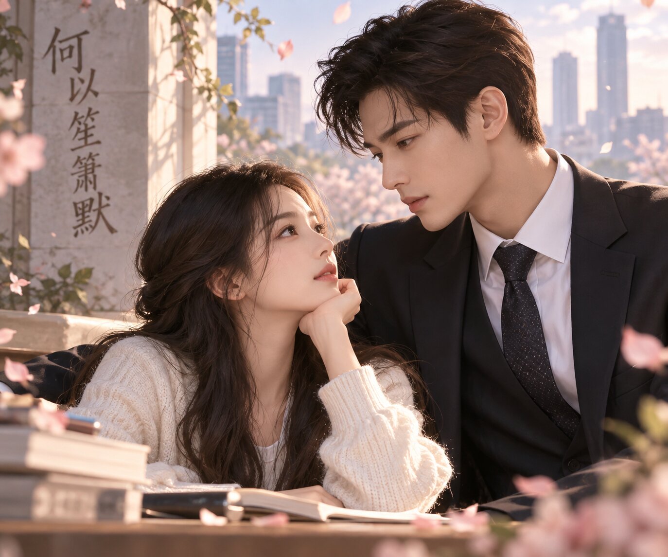 Hà Dĩ Thâm và Triệu Mặc Sênh gặp lại sau nhiều năm xa cách, từng bước tháo gỡ hiểu lầm và tìm lại tình yêu năm xưa