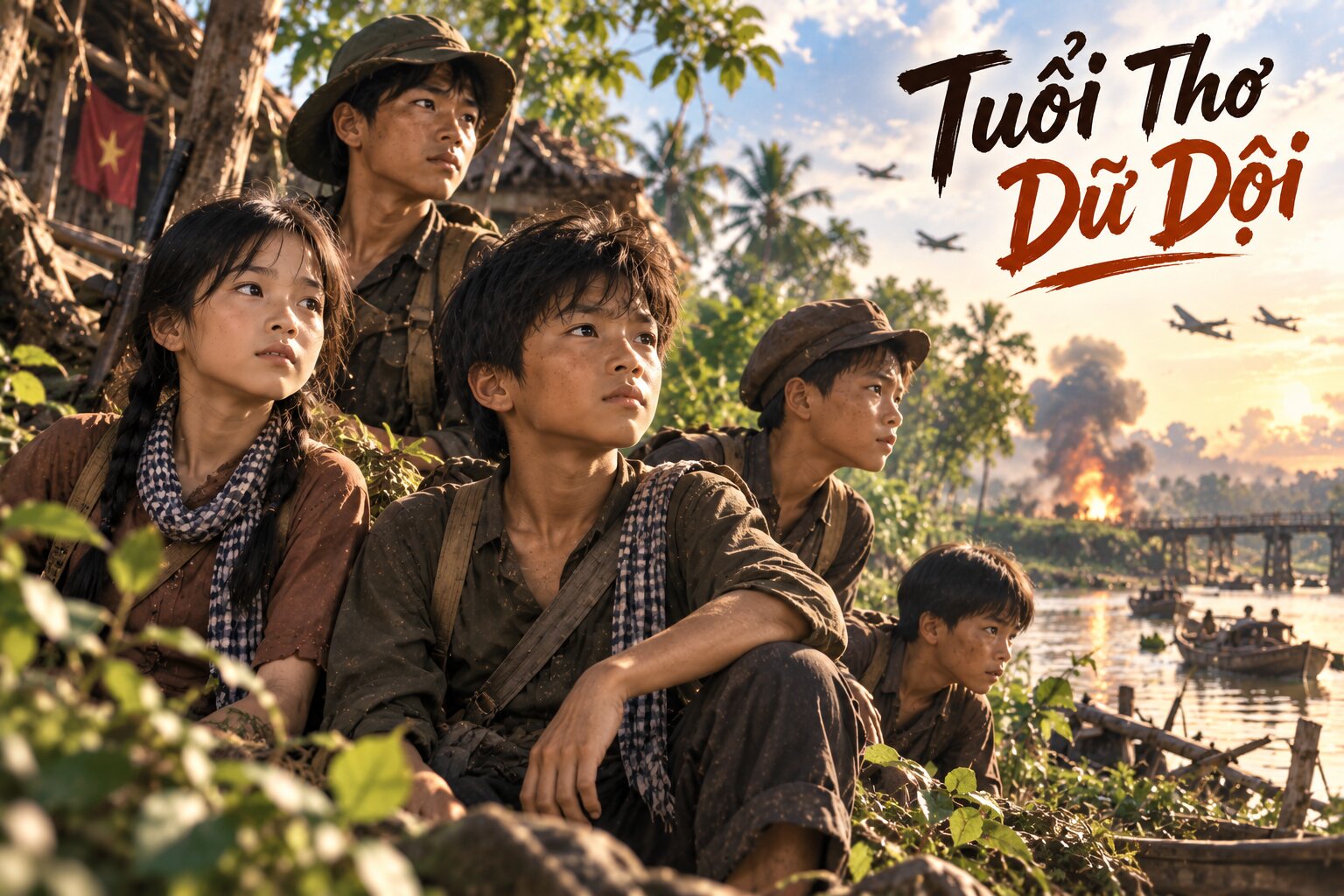 Tuổi Thơ Dữ Dội kể về những thiếu niên gan dạ trong chiến tranh, mang theo lý tưởng, tình bạn và lòng yêu nước