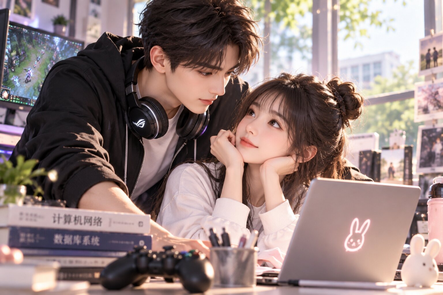 Yêu Em Từ Cái Nhìn Đầu Tiên kể chuyện tình của Bối Vy Vy và Tiêu Nại từ thế giới game đến cuộc sống đời thực