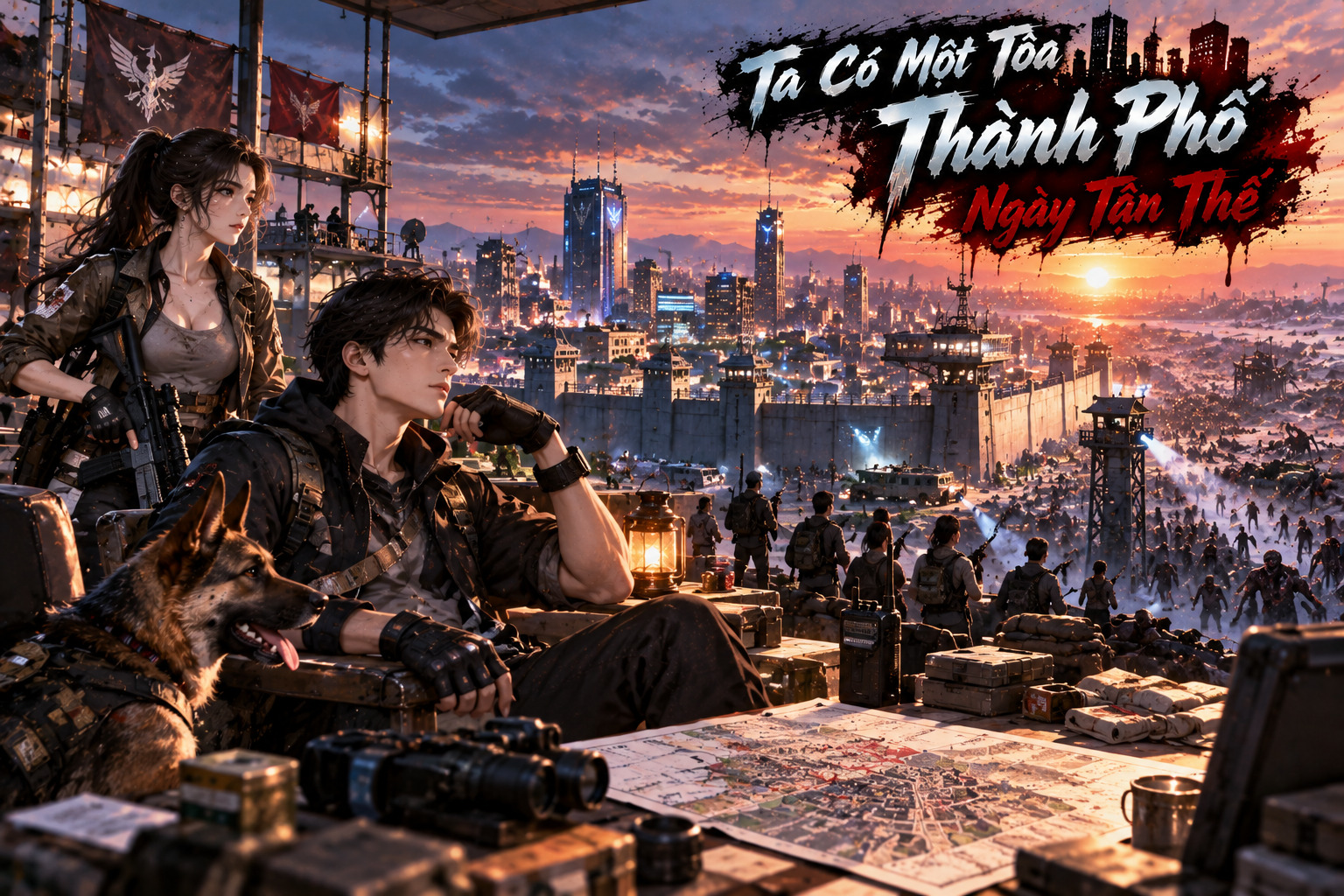 Hành trình sinh tồn giữa thế giới tận thế, nơi nhân vật chính xây dựng thành phố, thu thập tài nguyên và đối mặt vô số hiểm nguy