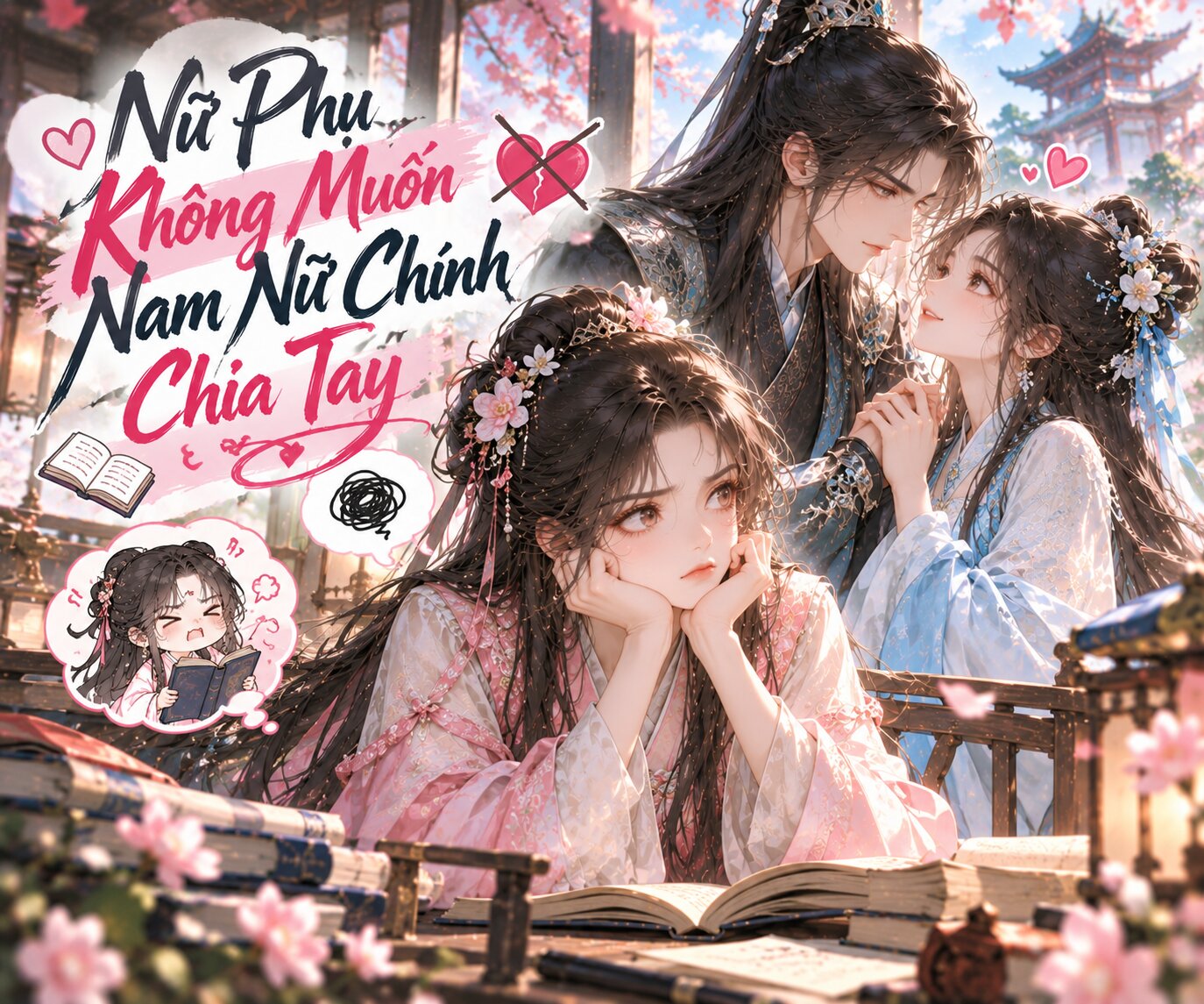 Nữ phụ bước vào câu chuyện với mục tiêu giữ gìn mối quan hệ của nam nữ chính, nhưng mọi chuyện dần phát triển ngoài dự tính