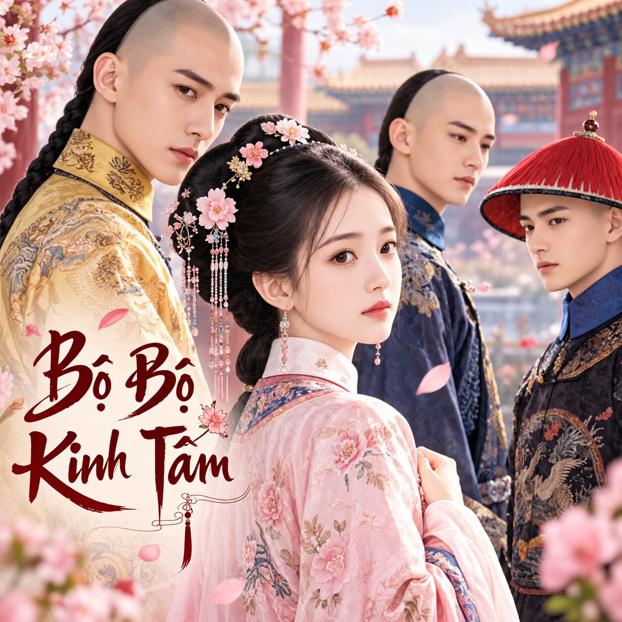 Bộ Bộ Kinh Tâm đưa người đọc theo chân Nhược Hy giữa vòng xoáy tình yêu, quyền lực và tranh đấu chốn cung đình