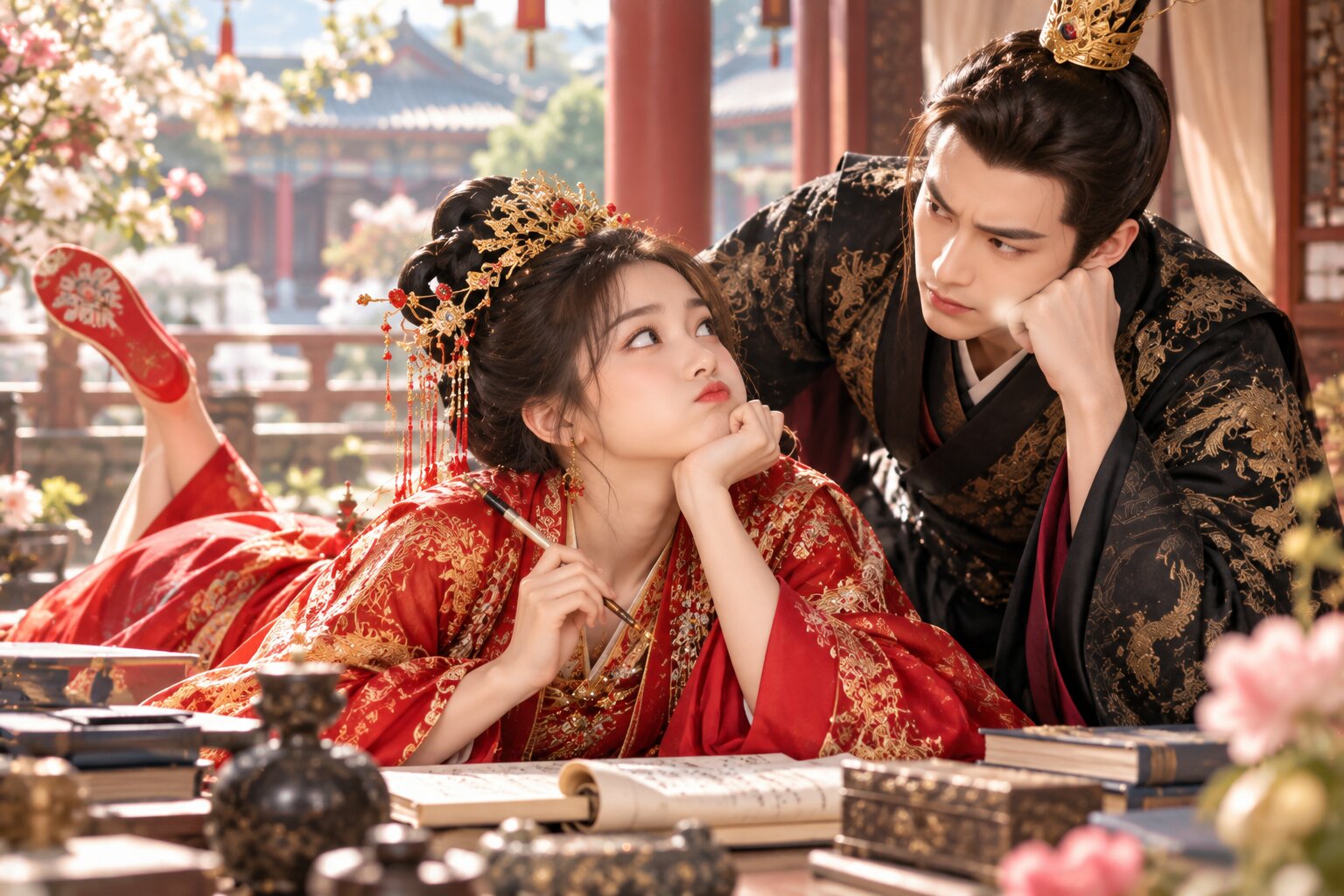 Thái Tử Phi Thăng Chức Ký mang đến câu chuyện xuyên không hài hước giữa hậu cung với vô số tình huống khó đỡ