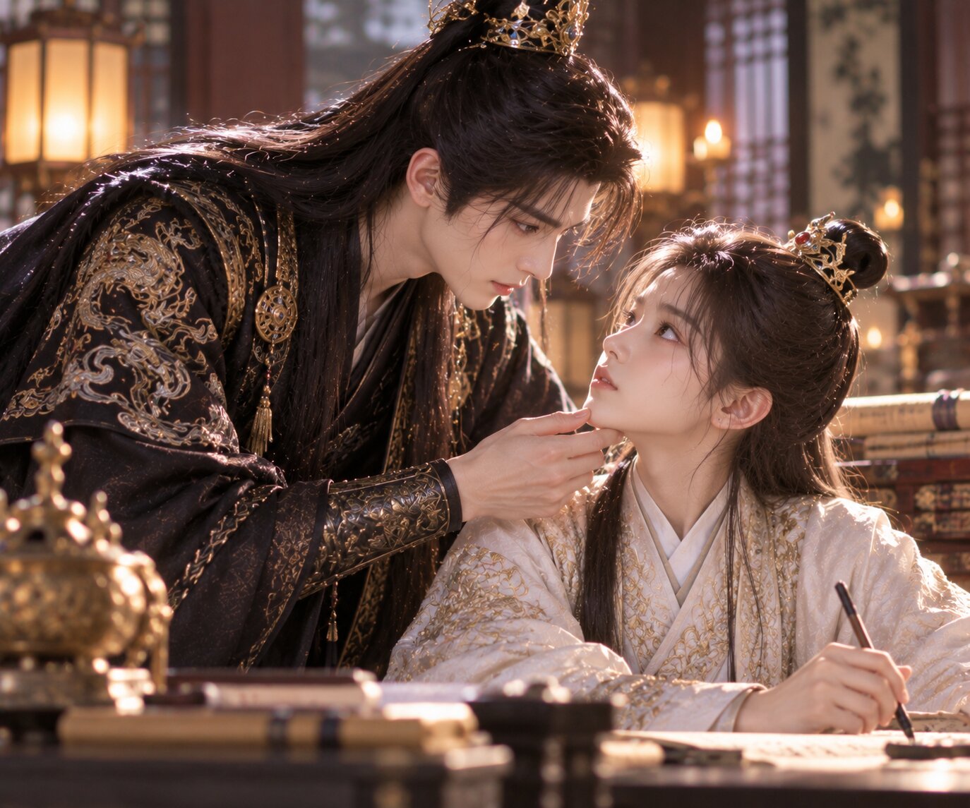 Vệ Lãnh Hầu dần nhận ra vị hoàng đế vốn chỉ là quân cờ đã trở thành người khiến hắn vô thức quan tâm từng ngày