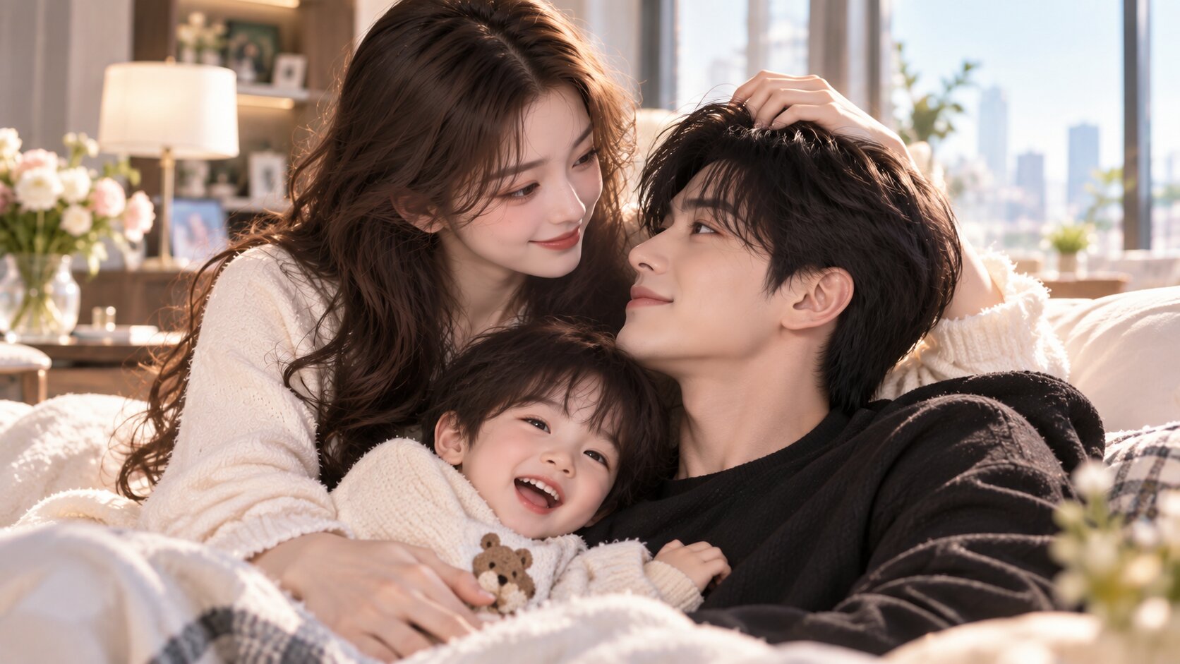 Từ cuộc hôn nhân đứng trước bờ vực tan vỡ, Nguyễn Thu Thu và Trình Tuyển cuối cùng xây dựng một gia đình thực sự hạnh phúc