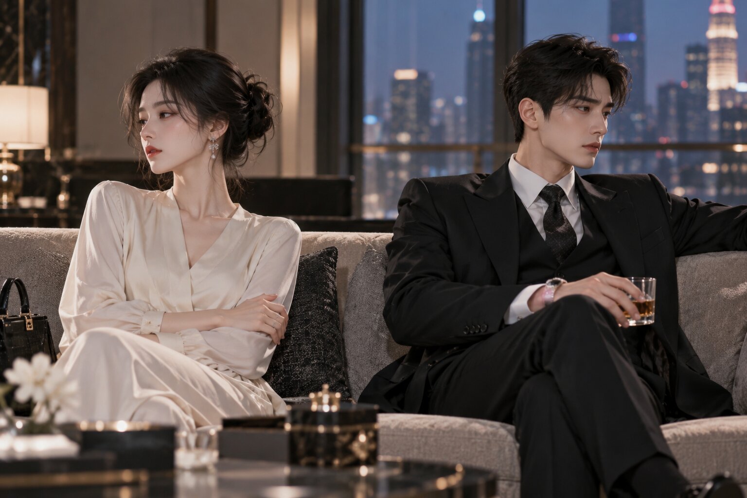 Thẩm Tuyền và Văn Trạch Lệ kết hôn vì lợi ích gia tộc nhưng luôn giữ khoảng cách, khiến cuộc sống vợ chồng thiếu đi sự gắn bó