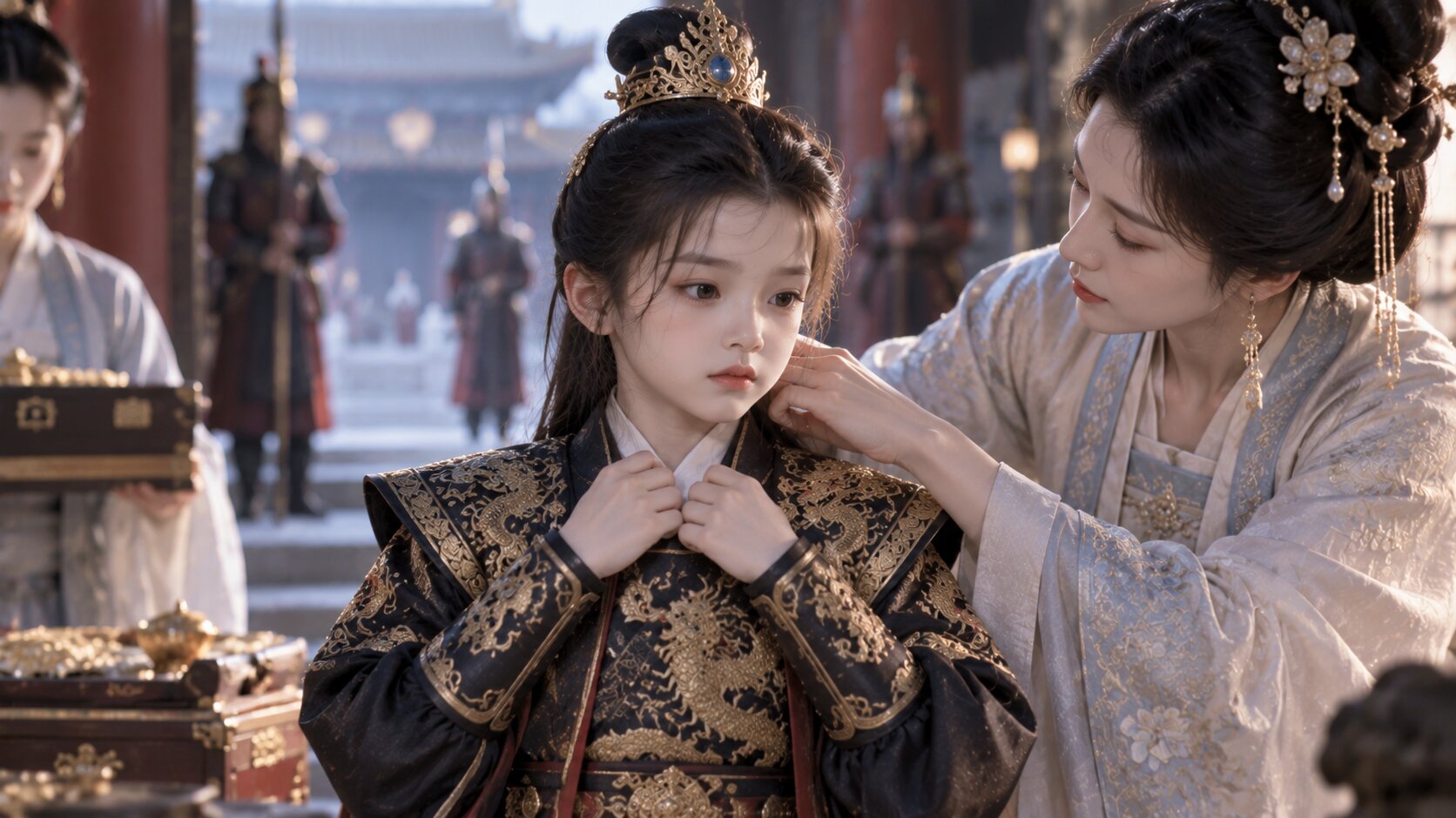 Sau cái chết của người anh song sinh, Nhiếp Thanh Lân buộc phải che giấu giới tính và sống dưới thân phận hoàng tử