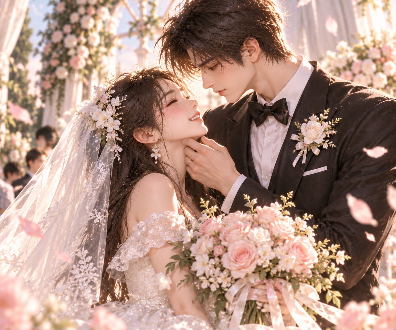 Từ những lần âm thầm quan tâm đến khi trở thành người yêu, cả hai cuối cùng có được một tình yêu bình yên và trọn vẹn