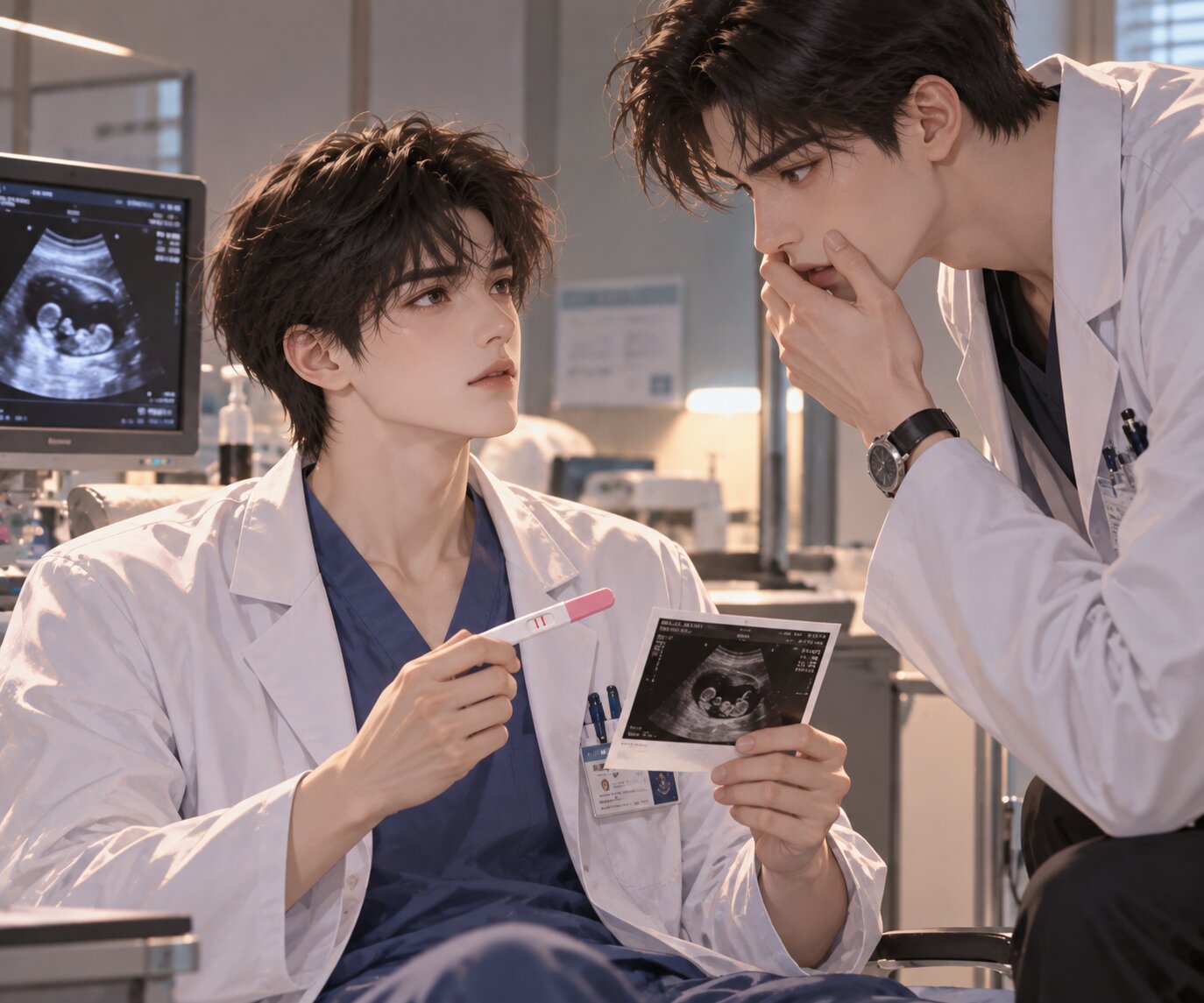Sau nhiều năm xem nhau như đối thủ, Giang Tự khiến Thẩm Phương Dục sửng sốt khi thông báo mình đang mang thai đứa con của anh