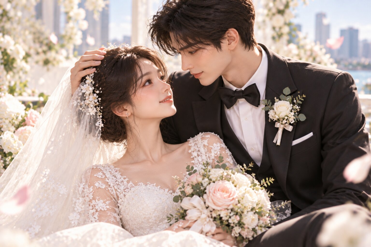 Sau khi bắt đầu tình yêu từ trò chơi trực tuyến, Bối Vy Vy và Tiêu Nại kết hôn, cùng nhau xây dựng cuộc sống hạnh phúc