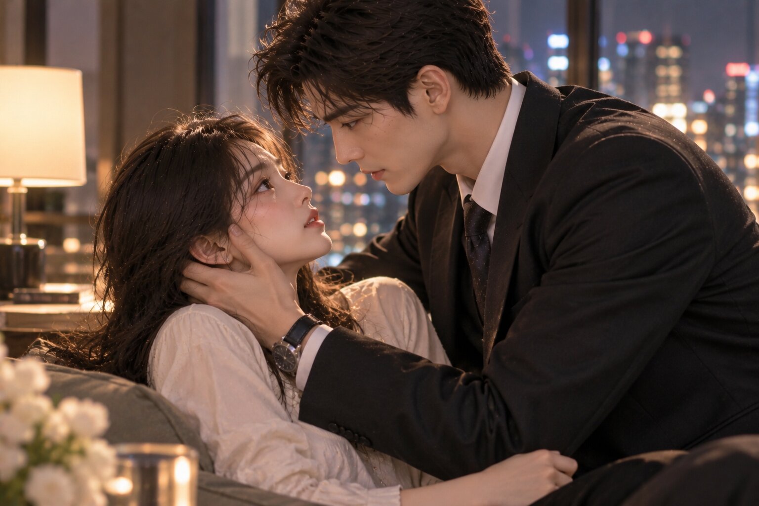 Sau nhiều lần được Chu Cẩn Vũ bảo vệ và quan tâm, Hạ Chân Ngọc dần nhận ra người đàn ông cô từng muốn tránh xa đã có vị trí đặc biệt trong lòng mình