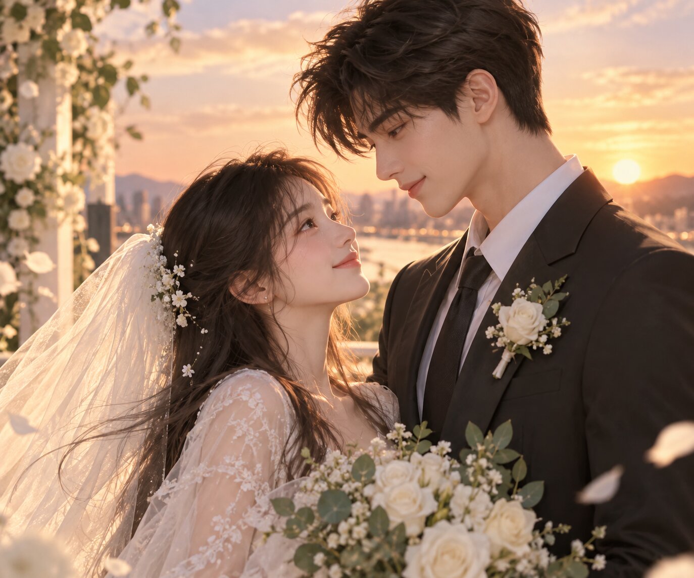 Sau những năm tháng yêu, chia xa và gặp lại, Bạch Tầm Âm và Dụ Lạc Ngâm cuối cùng cũng có thể cùng nhau bước tiếp
