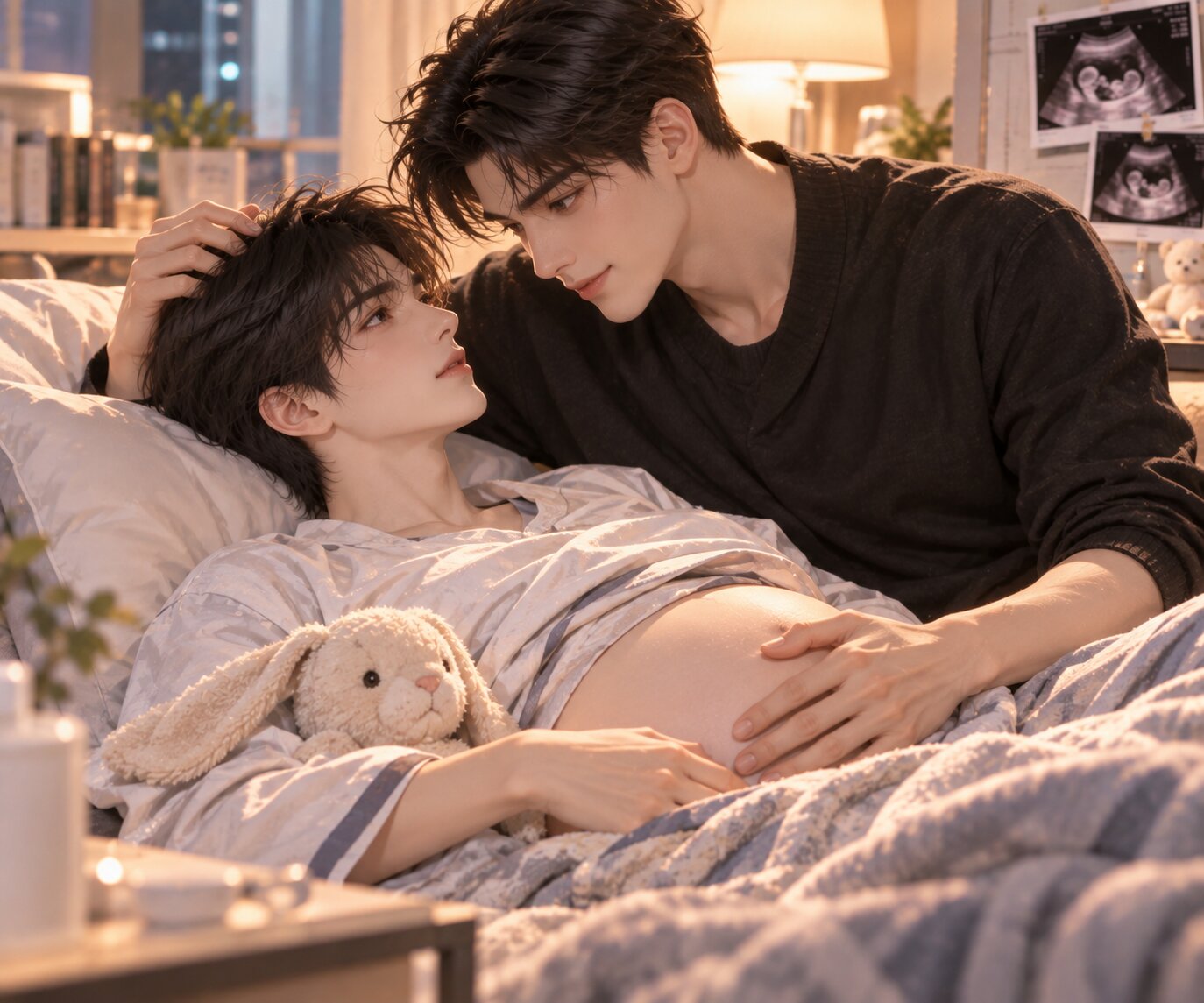 Từ một đối thủ luôn thích chọc tức Giang Tự, Thẩm Phương Dục dần trở thành người chăm sóc và đồng hành cùng anh trong thai kỳ đầy rủi ro